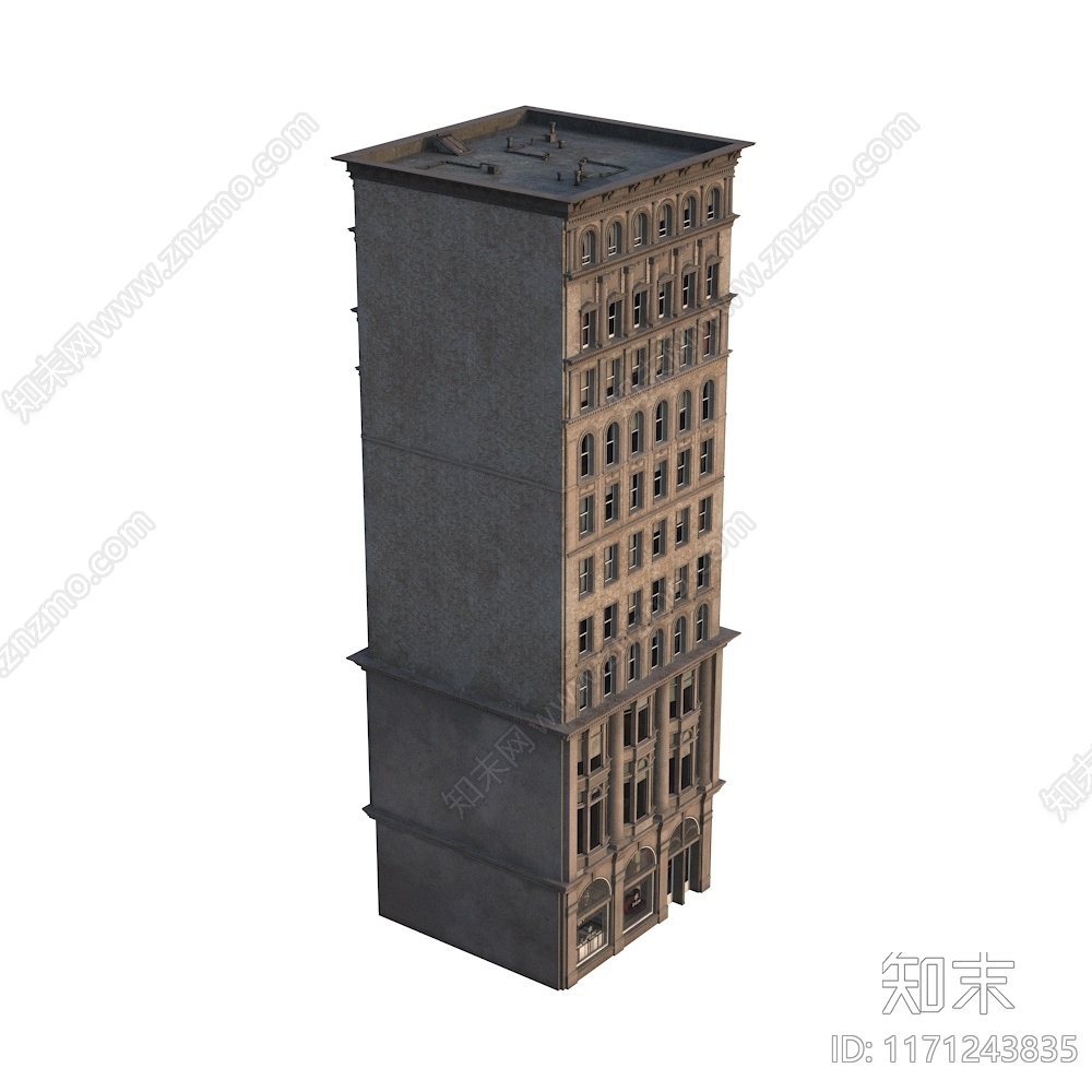 欧式其他商业建筑3D模型下载【ID:1171243835】