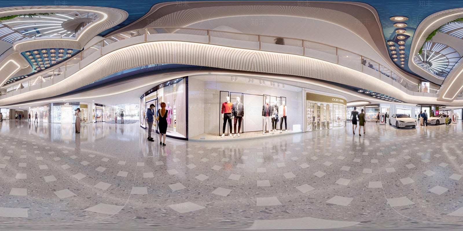 现代简约室内HDR贴图下载【ID:1171253355】