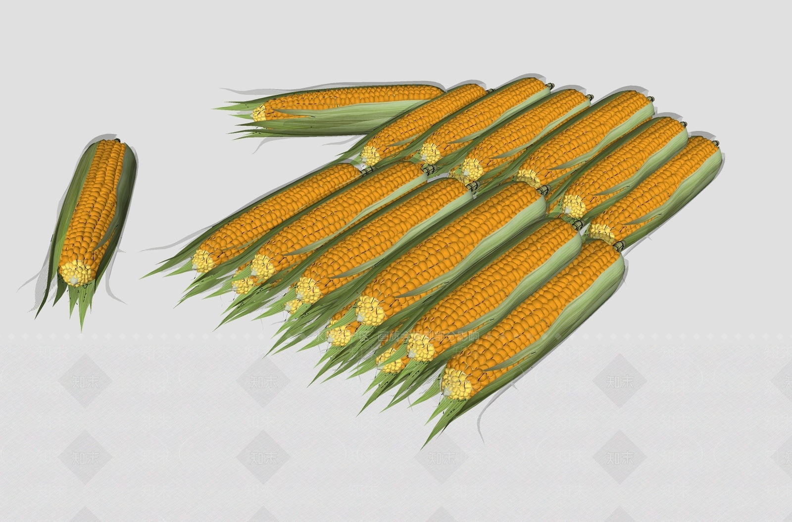 水果蔬菜SU模型下载【ID:1171256314】