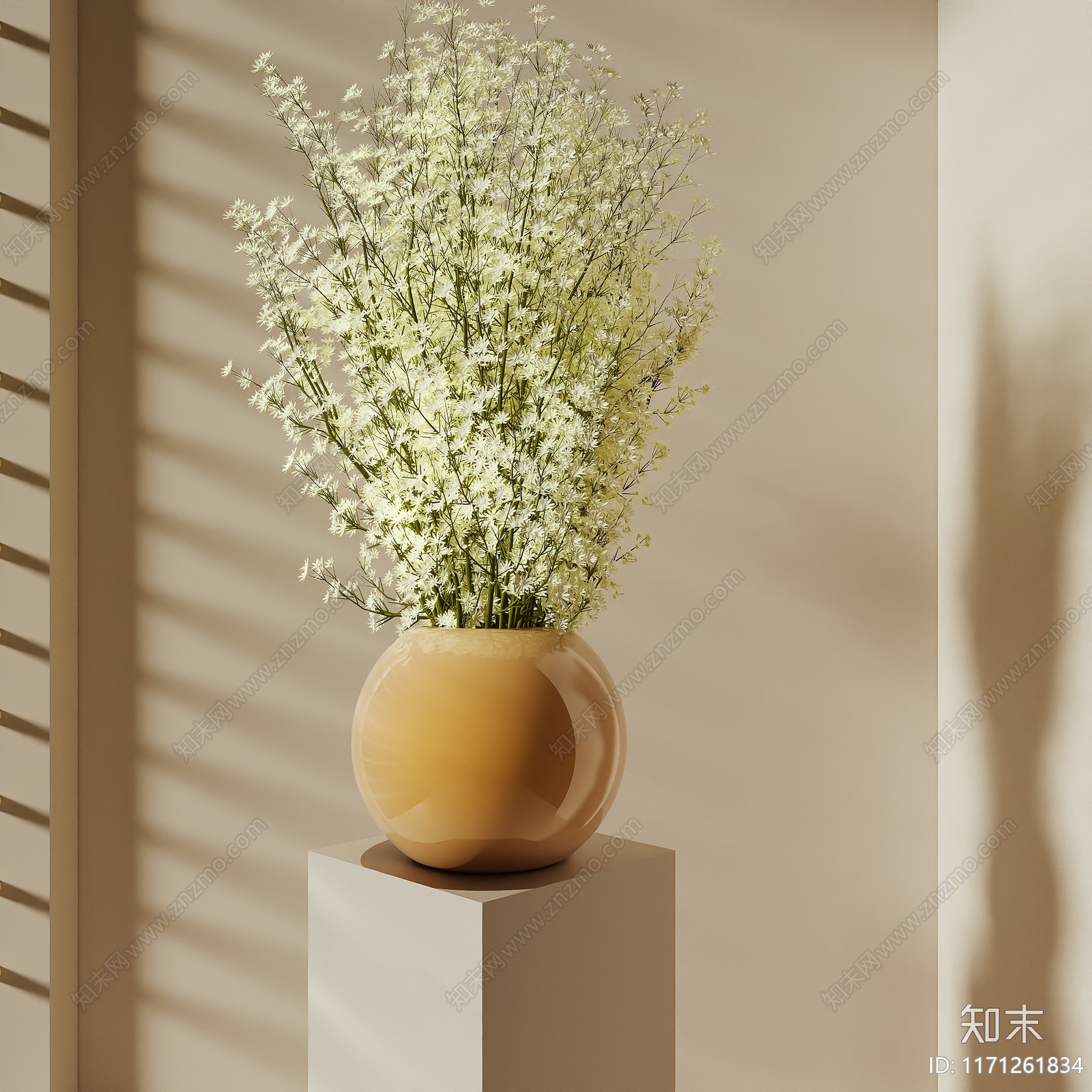 花3D模型下载【ID:1171261834】