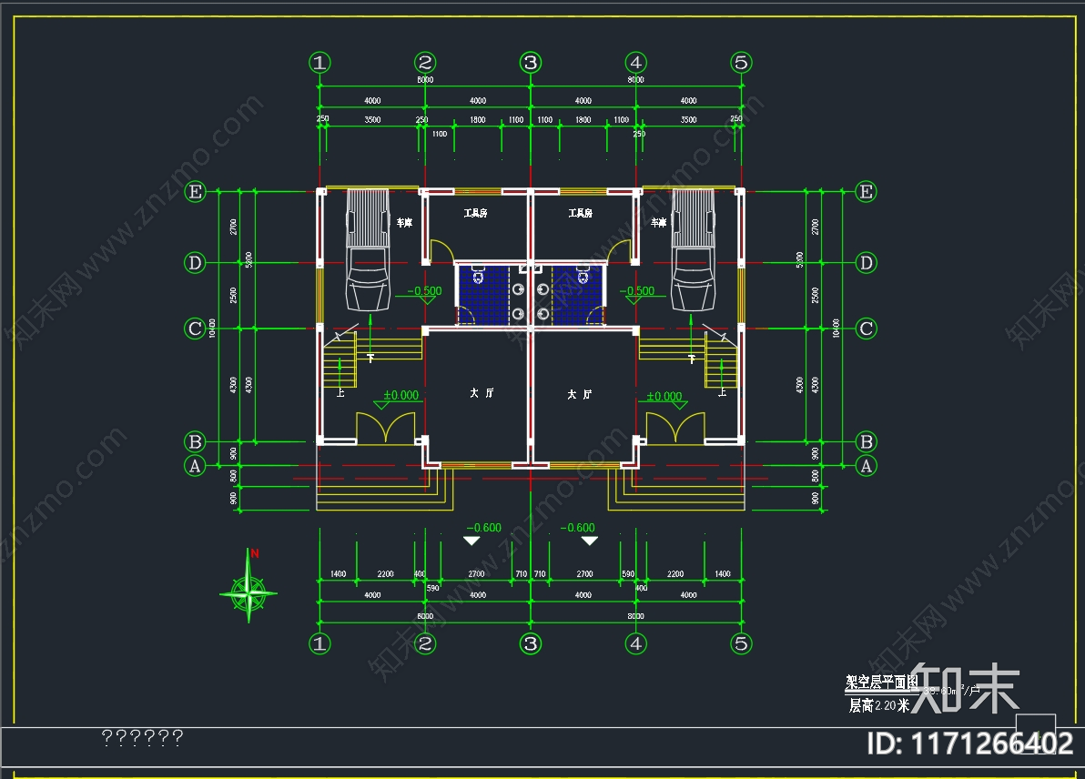 住宅楼建筑施工图下载【ID:1171266402】