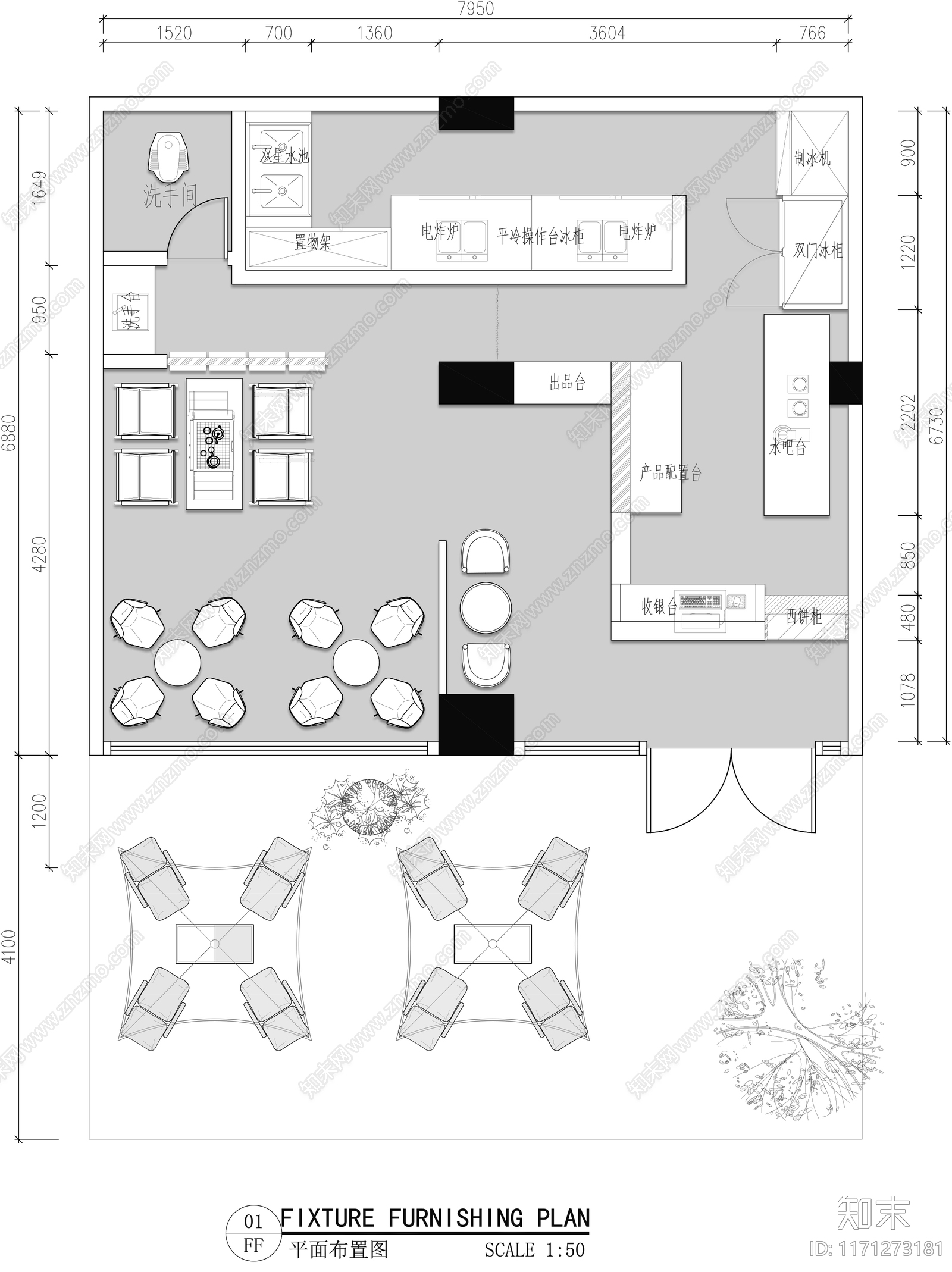 工装平面图施工图下载【ID:1171273181】
