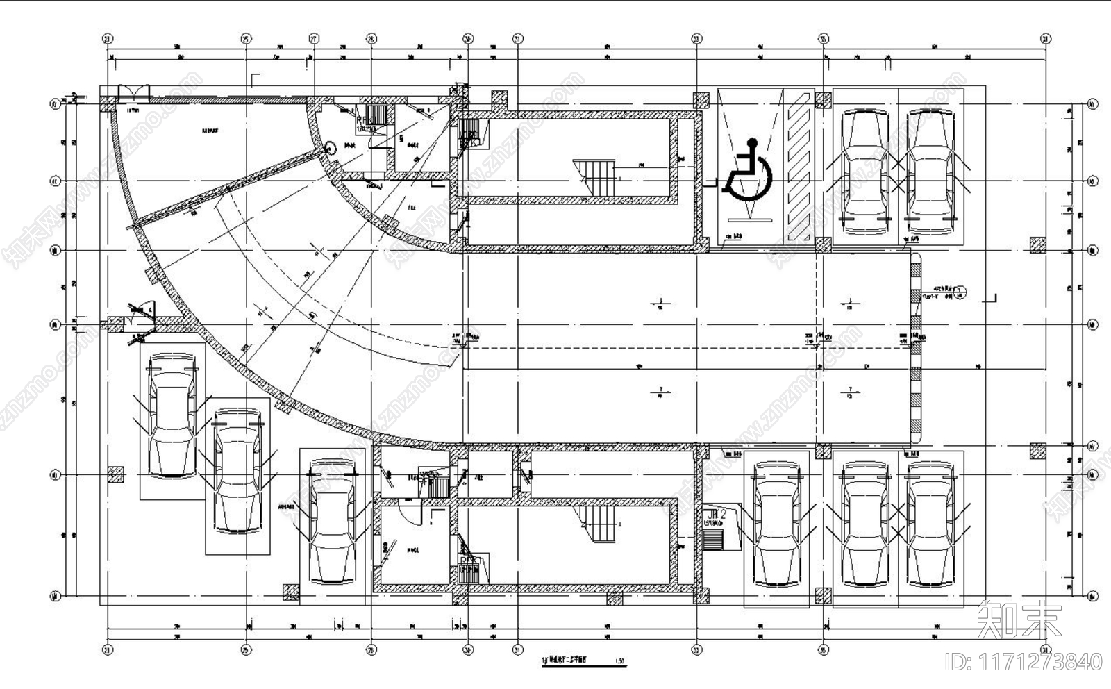 现代轻奢住宅楼建筑施工图下载【ID:1171273840】