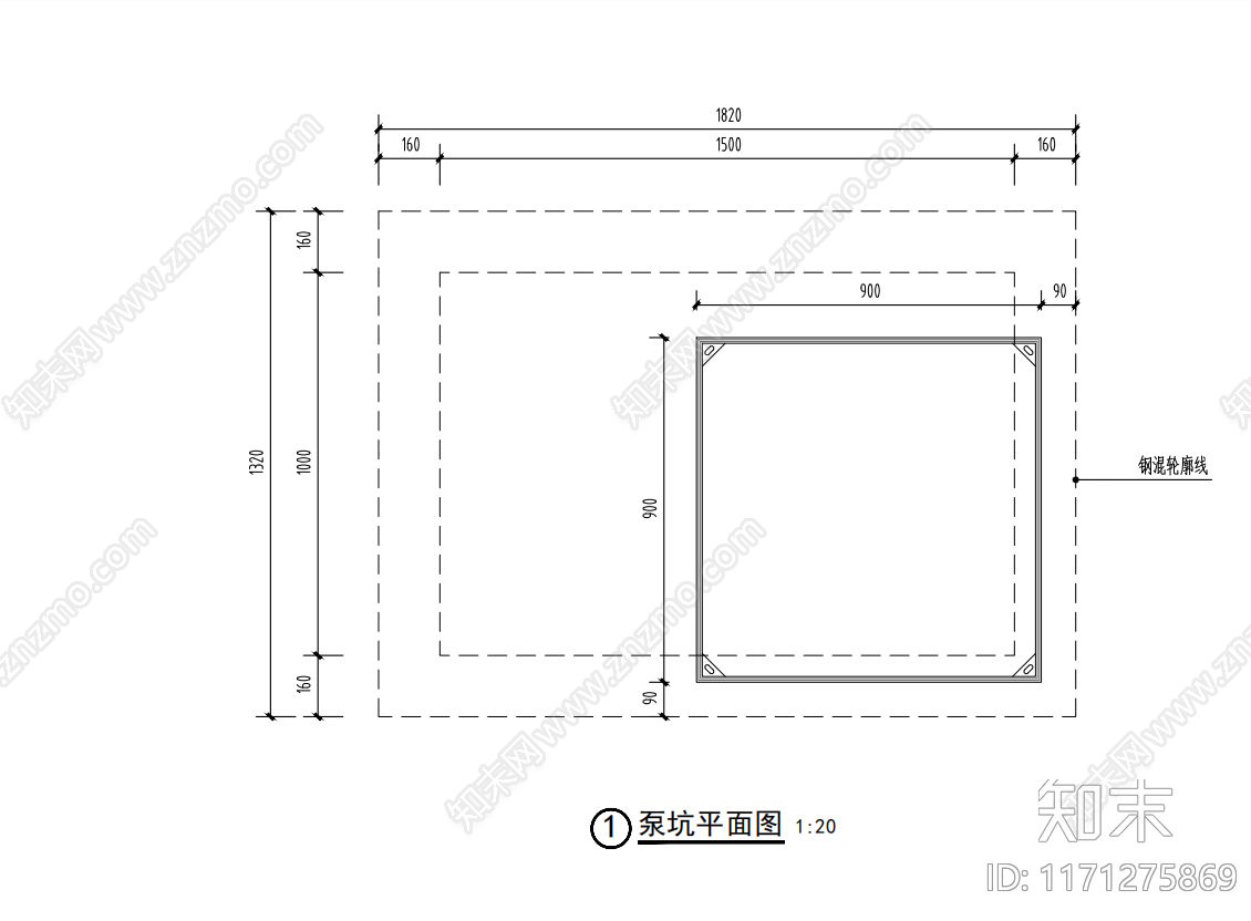 现代庭院cad施工图下载【ID:1171275869】