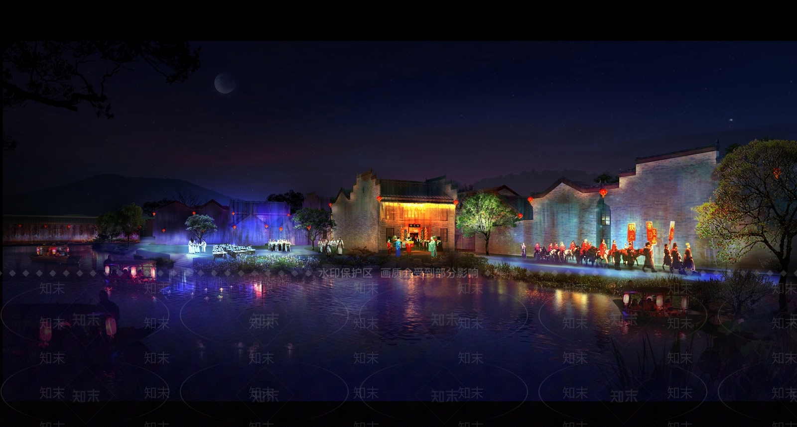中式古建3D模型下载【ID:1171288412】