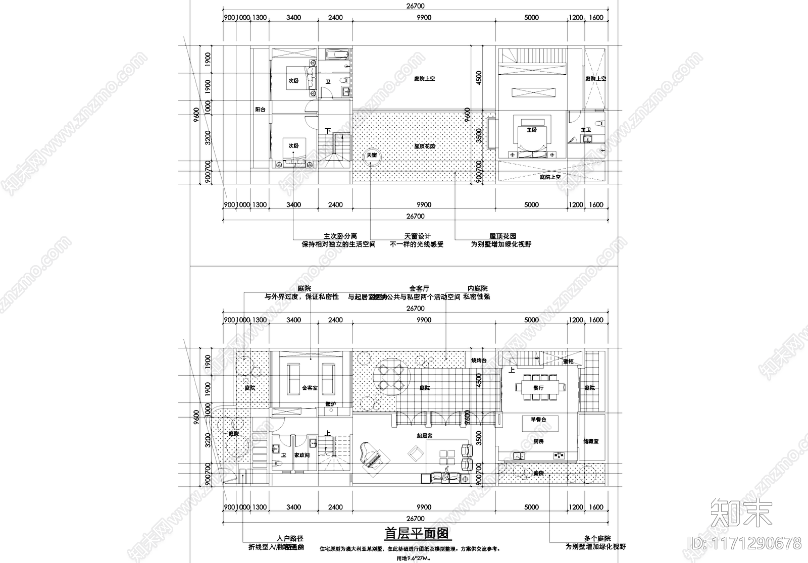 其他家装平面图施工图下载【ID:1171290678】