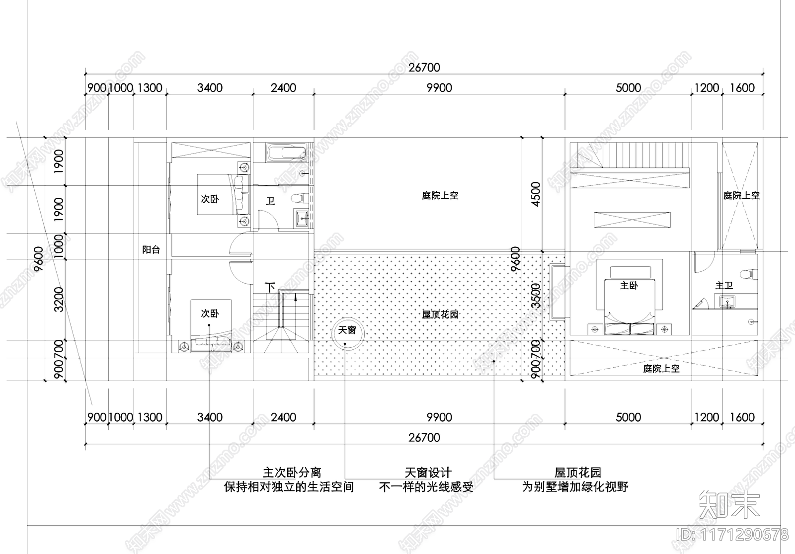 其他家装平面图施工图下载【ID:1171290678】