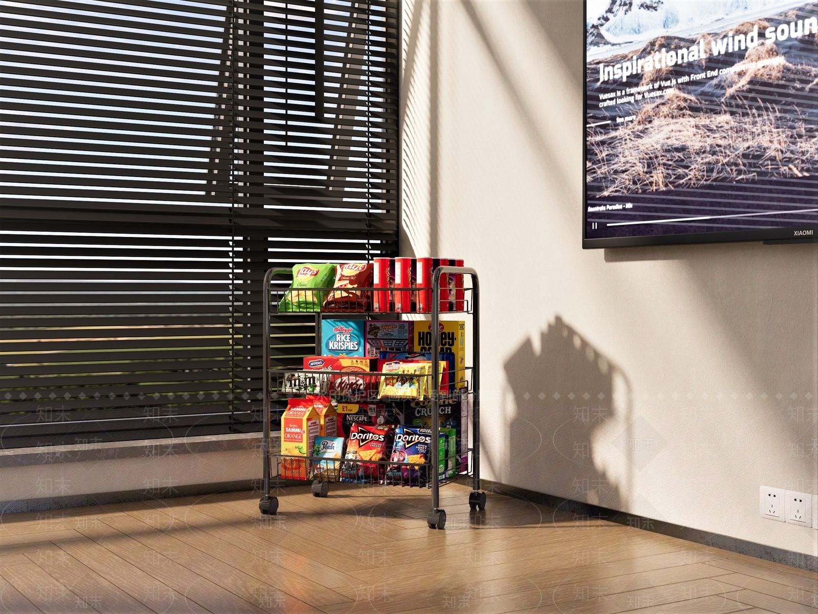 推车SU模型下载【ID:1171299143】