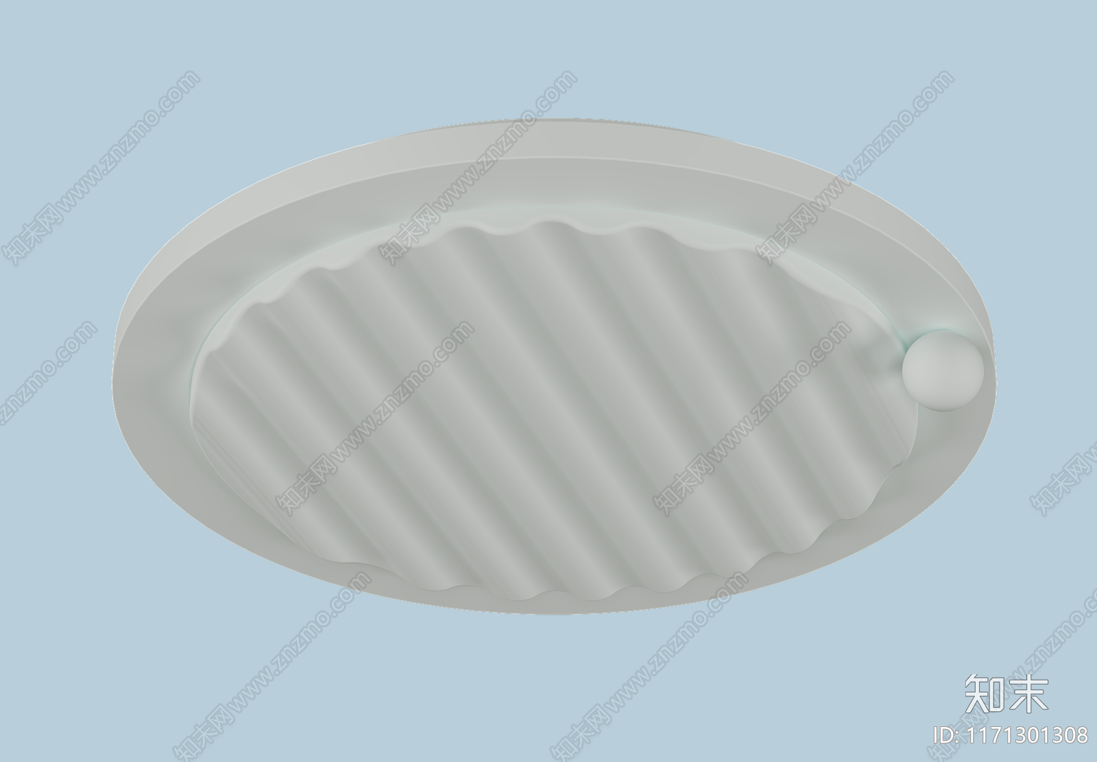 现代简约吸顶灯SU模型下载【ID:1171301308】