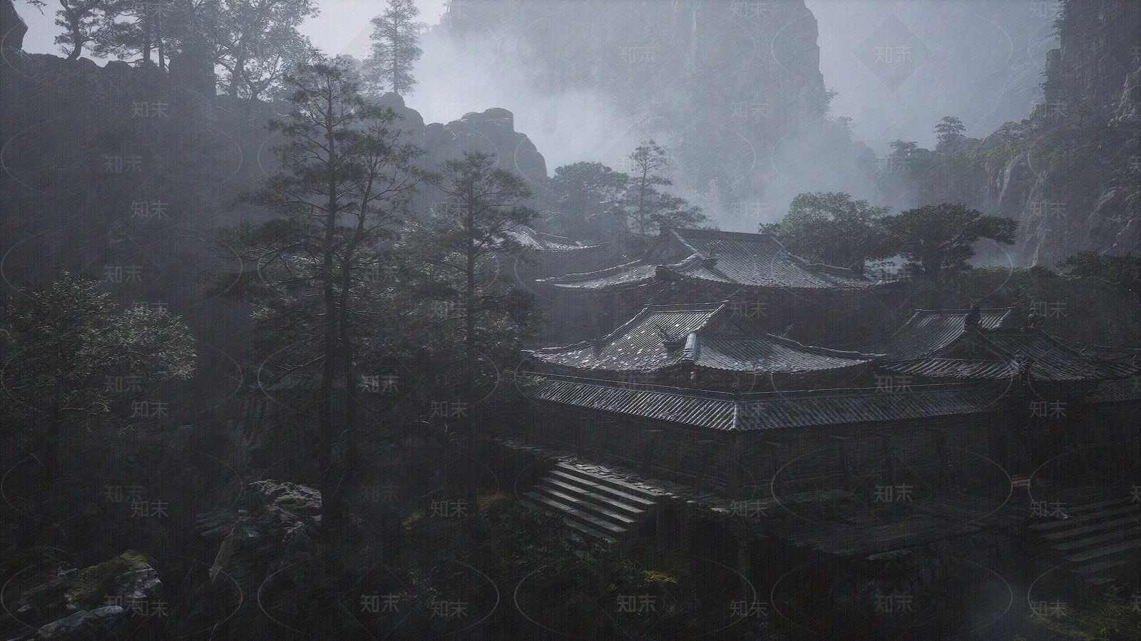 新中式中式屏幕贴图下载【ID:1171305382】