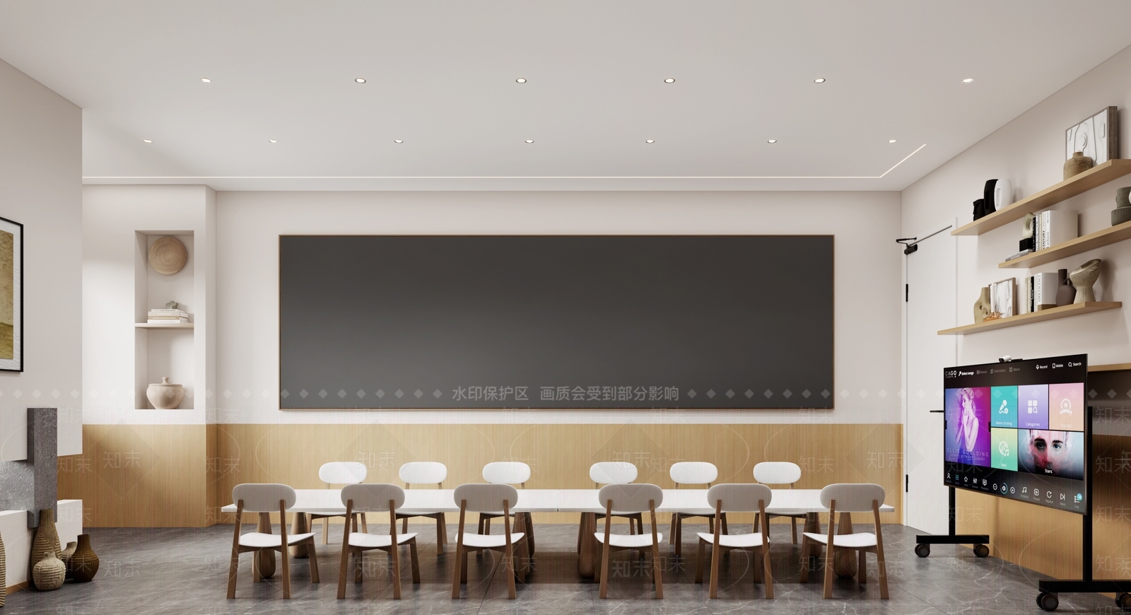现代会议室3D模型下载【ID:1214746783】