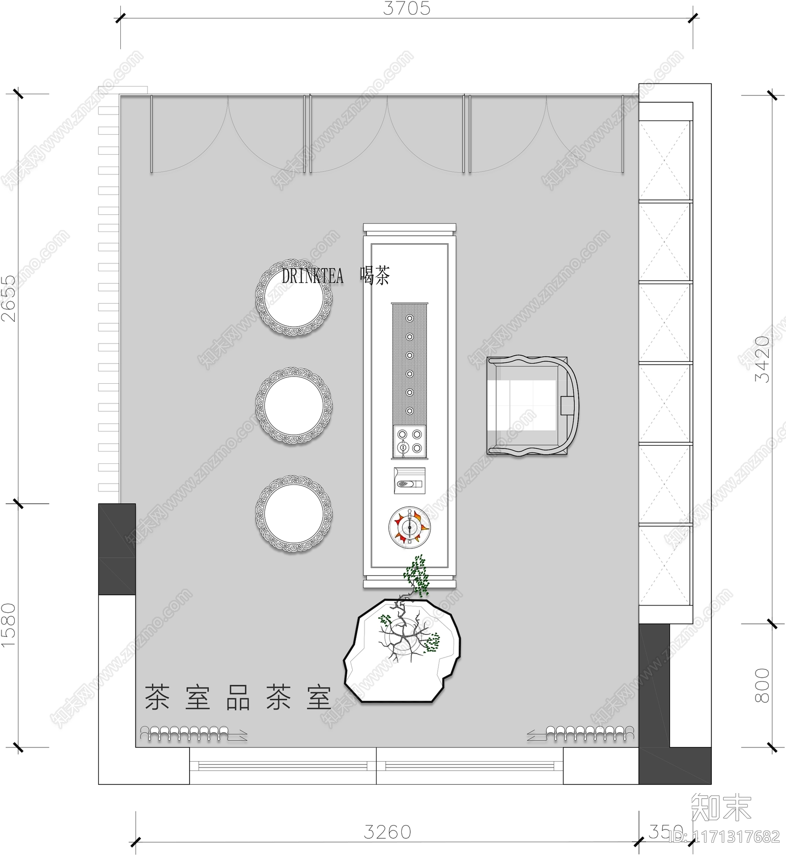 工装平面图施工图下载【ID:1171317682】