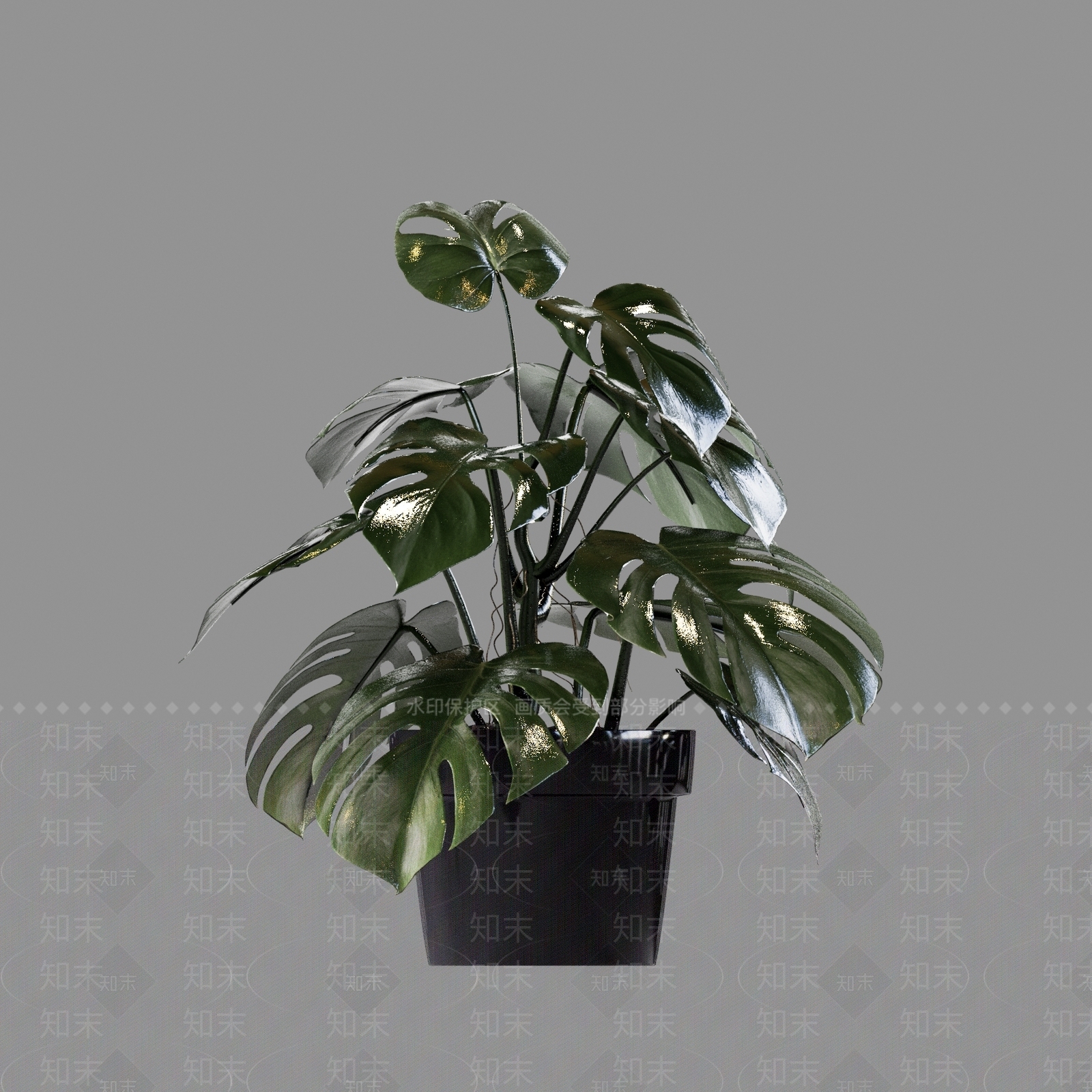 植物堆3D模型下载【ID:1171319607】