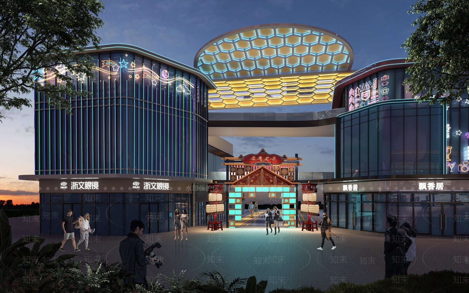 现代商场3D模型下载【ID:1171320790】
