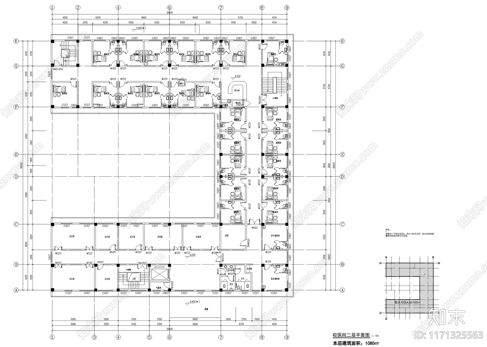现代学校建筑cad施工图下载【ID:1171325563】