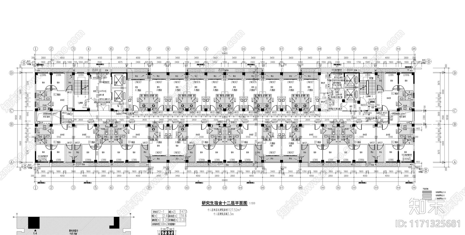 现代学校建筑cad施工图下载【ID:1171325681】