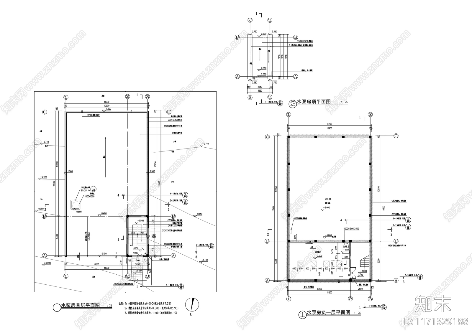 现代其他建筑cad施工图下载【ID:1171329188】