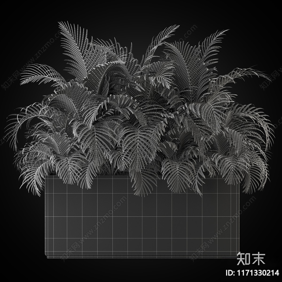 盆栽3D模型下载【ID:1171330214】