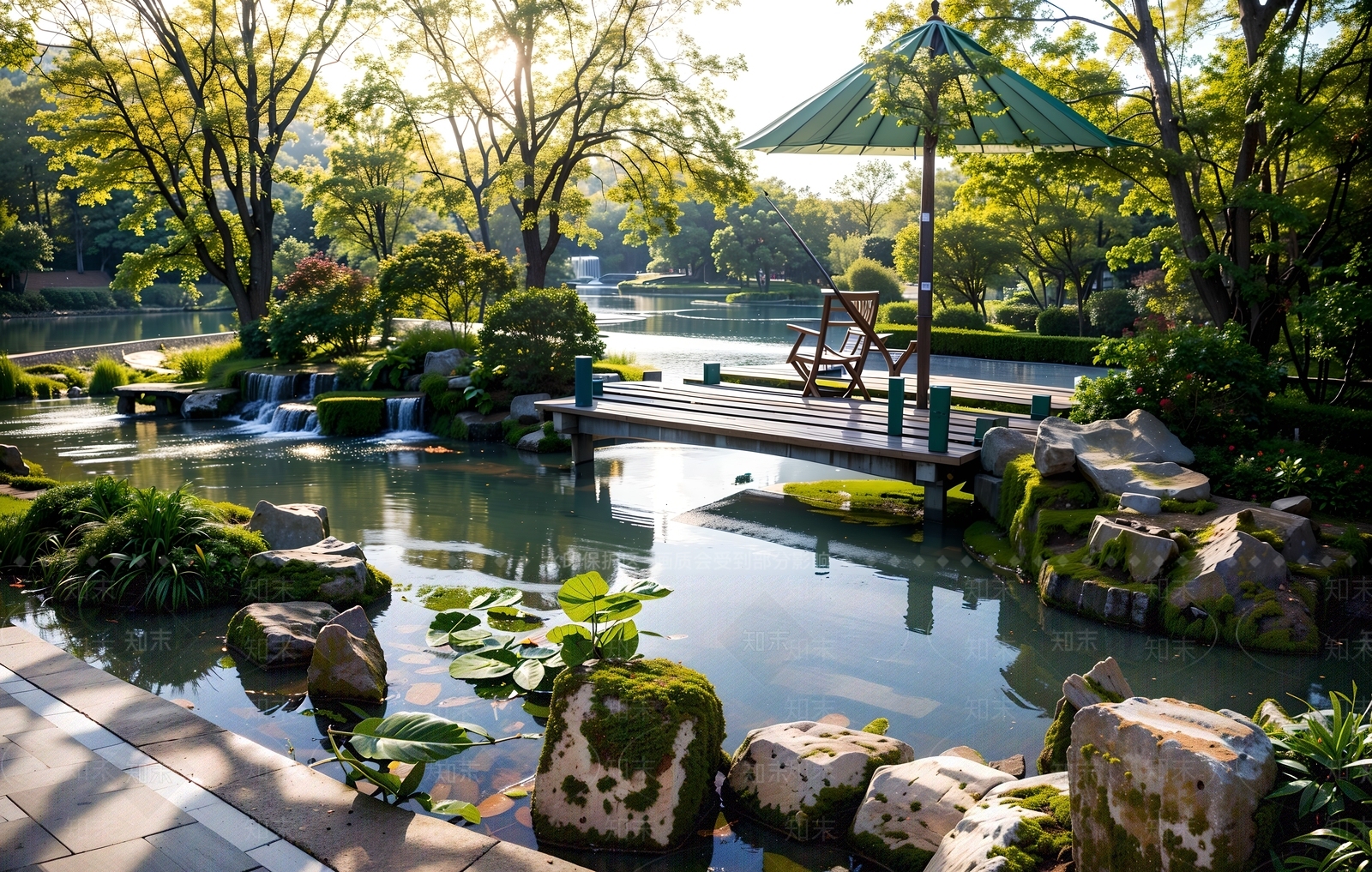 现代口袋公园SU模型下载【ID:1171339621】