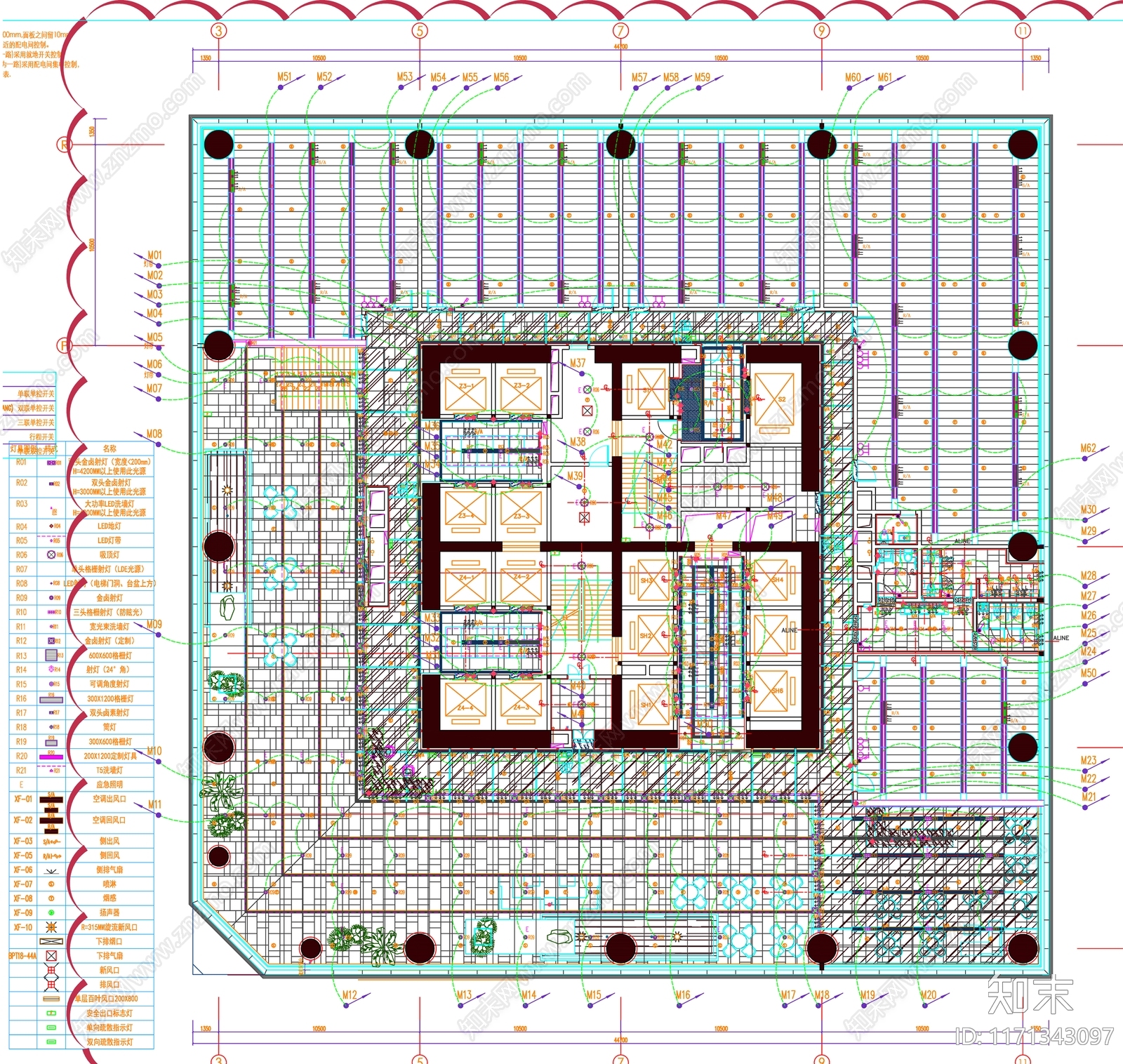 现代工装图库施工图下载【ID:1171343097】