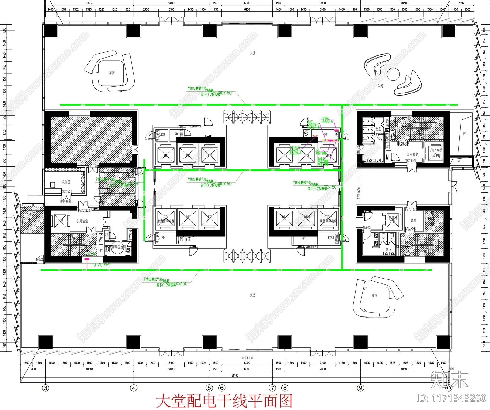 现代工装图库施工图下载【ID:1171343260】