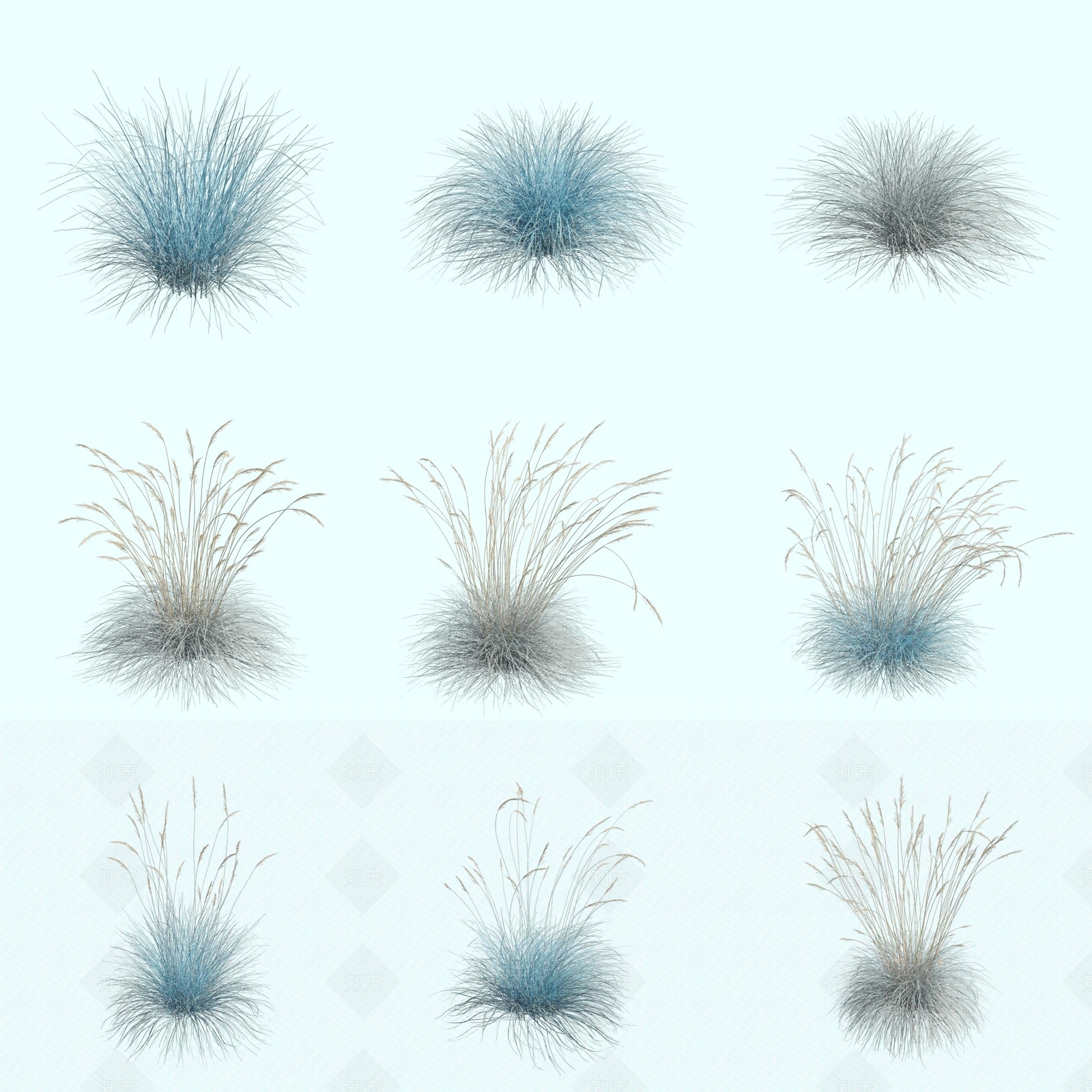 花草组合3D模型下载【ID:1171364609】