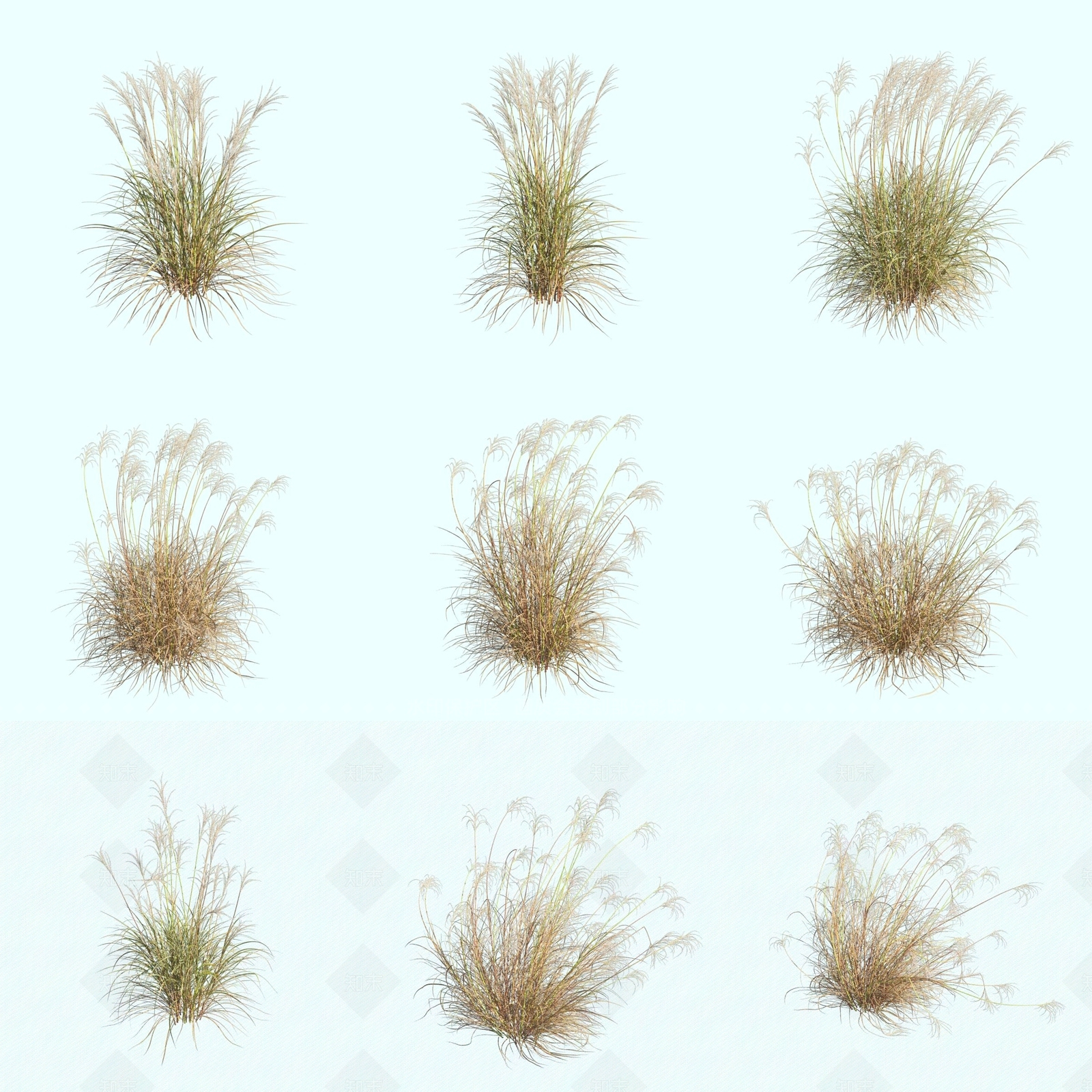 花草组合3D模型下载【ID:1171365320】
