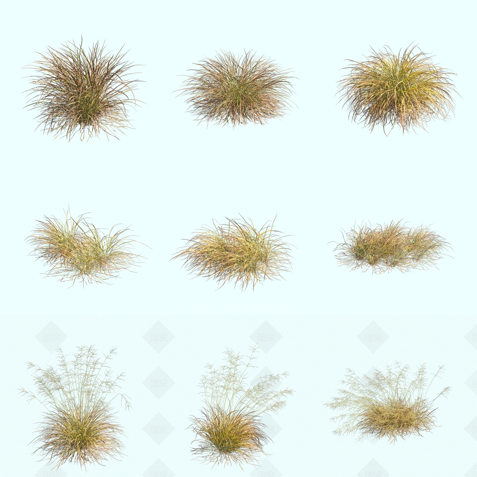 花草组合3D模型下载【ID:1171366098】