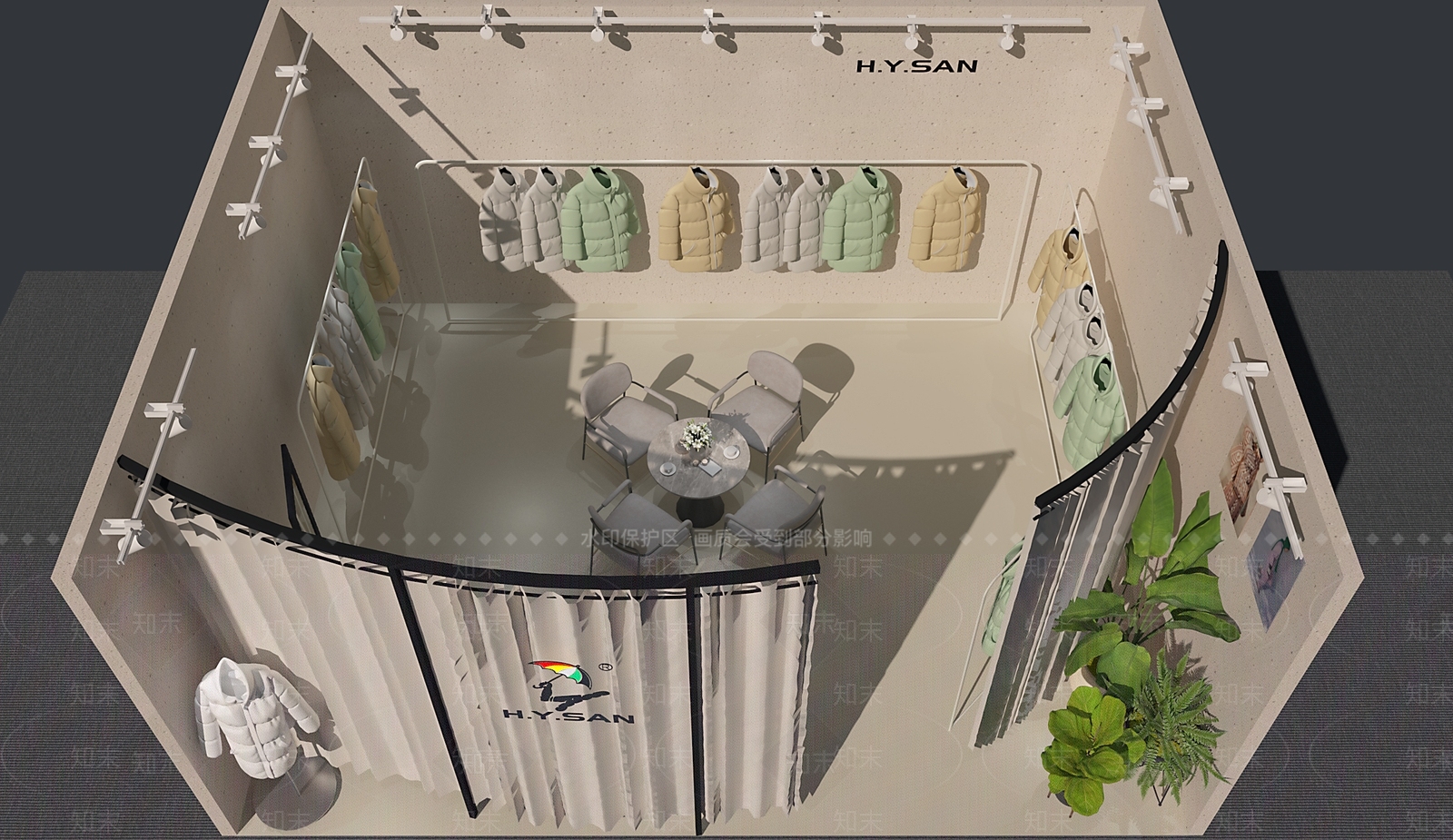 现代休息室3D模型下载【ID:1214747769】