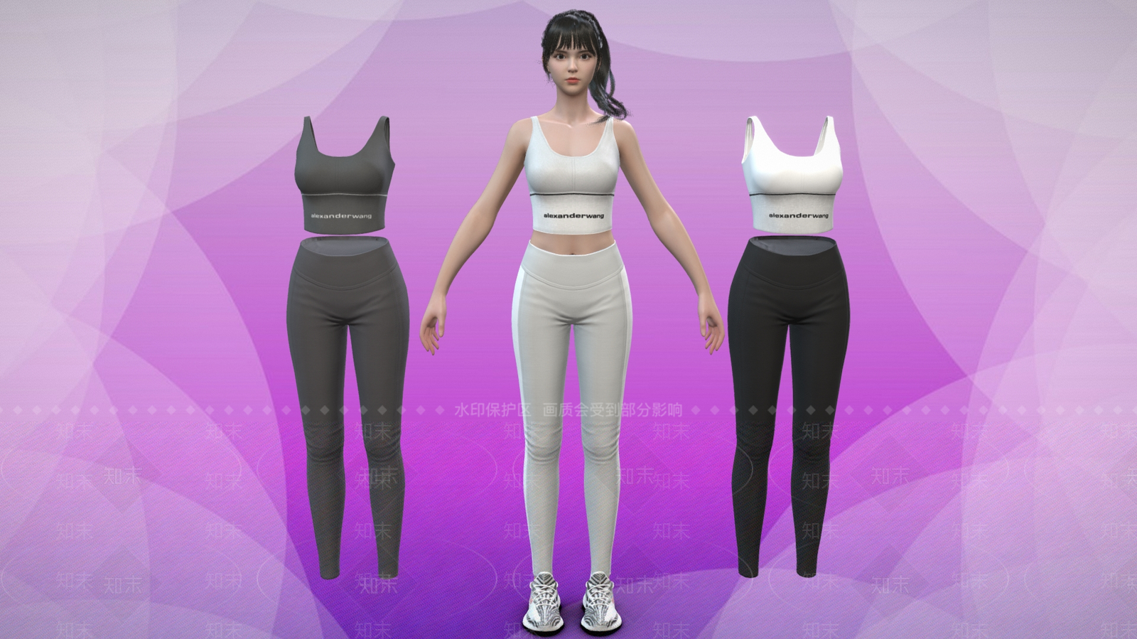 女人3D模型下载【ID:1171369228】