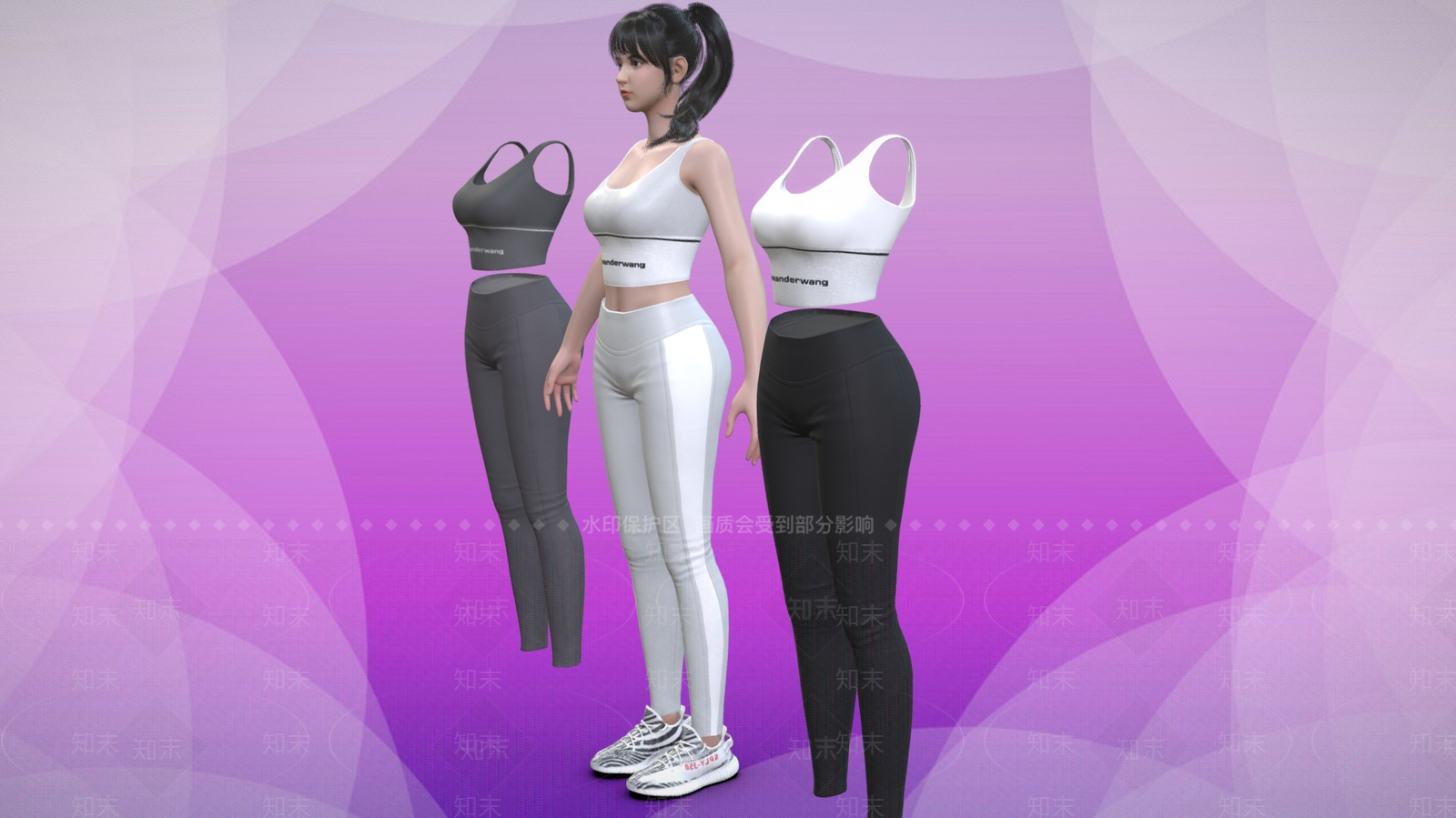 女人3D模型下载【ID:1171369228】