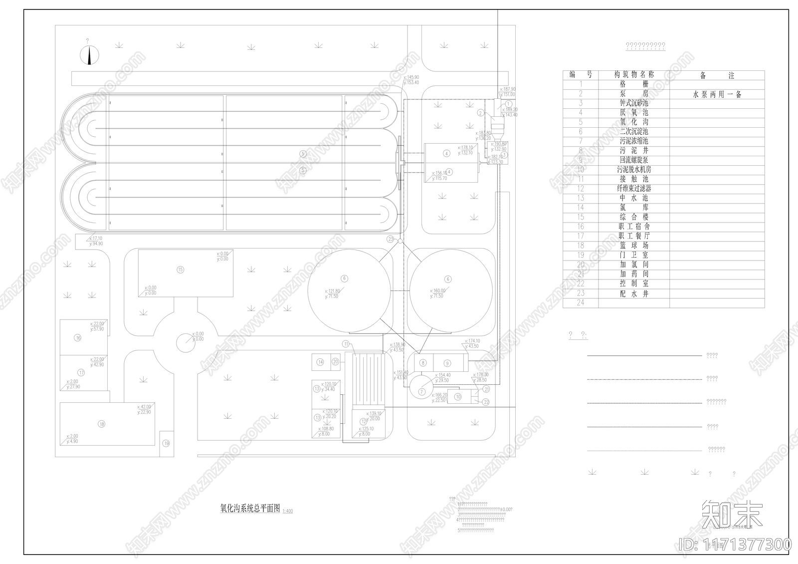 水处理施工图下载【ID:1171377300】