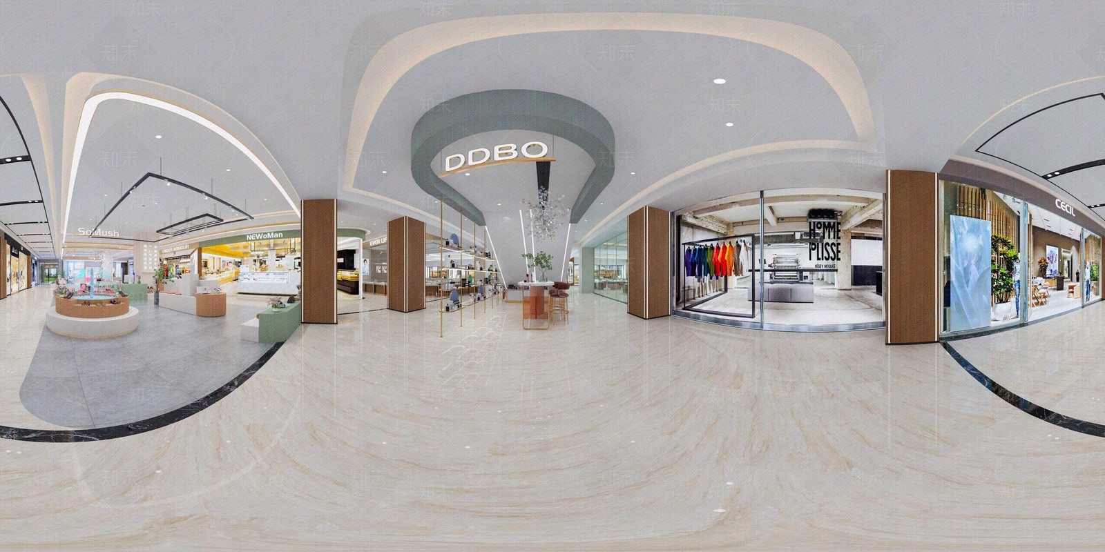 现代简约室内HDR贴图下载【ID:1171381422】