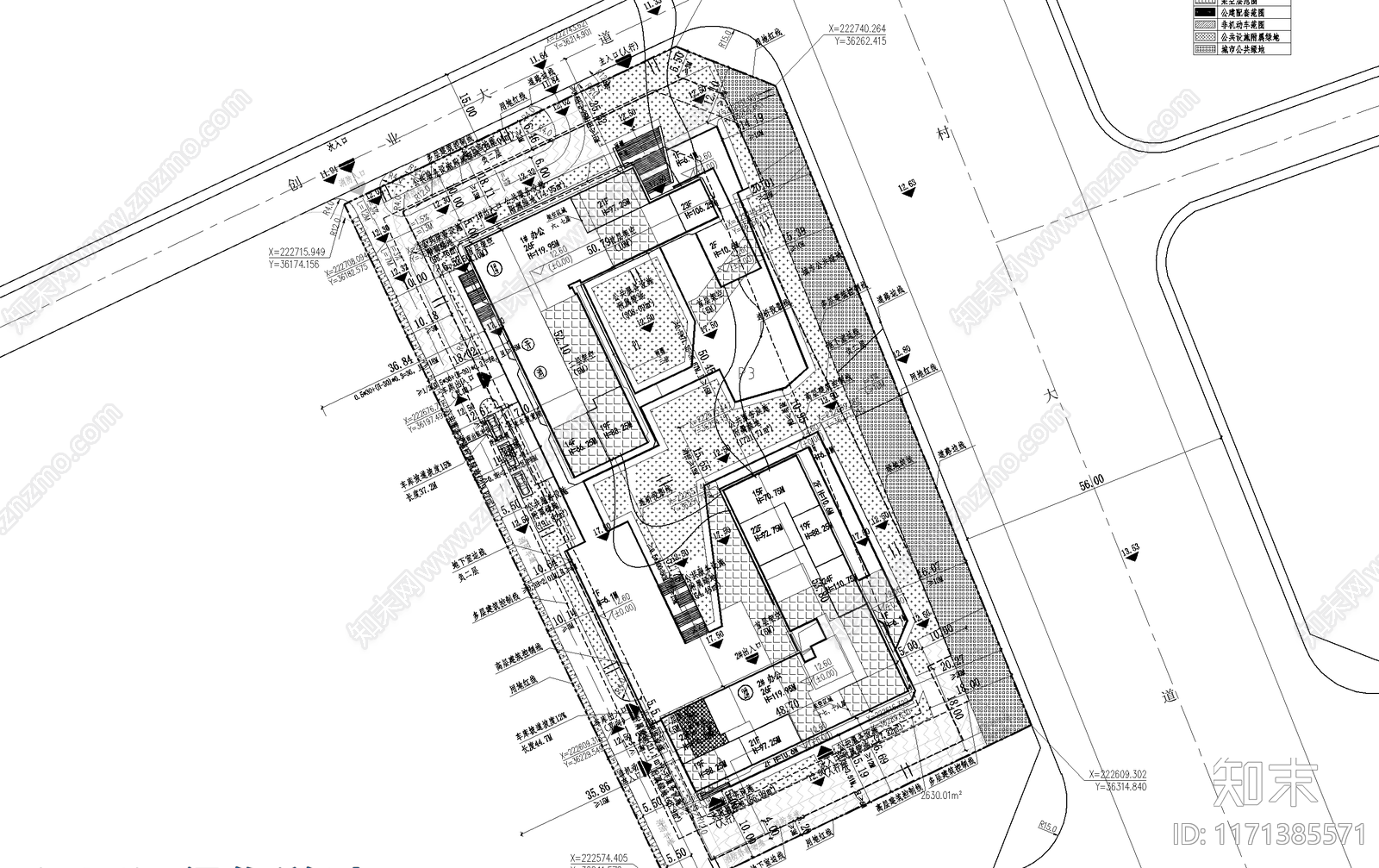 现代其他居住建筑cad施工图下载【ID:1171385571】