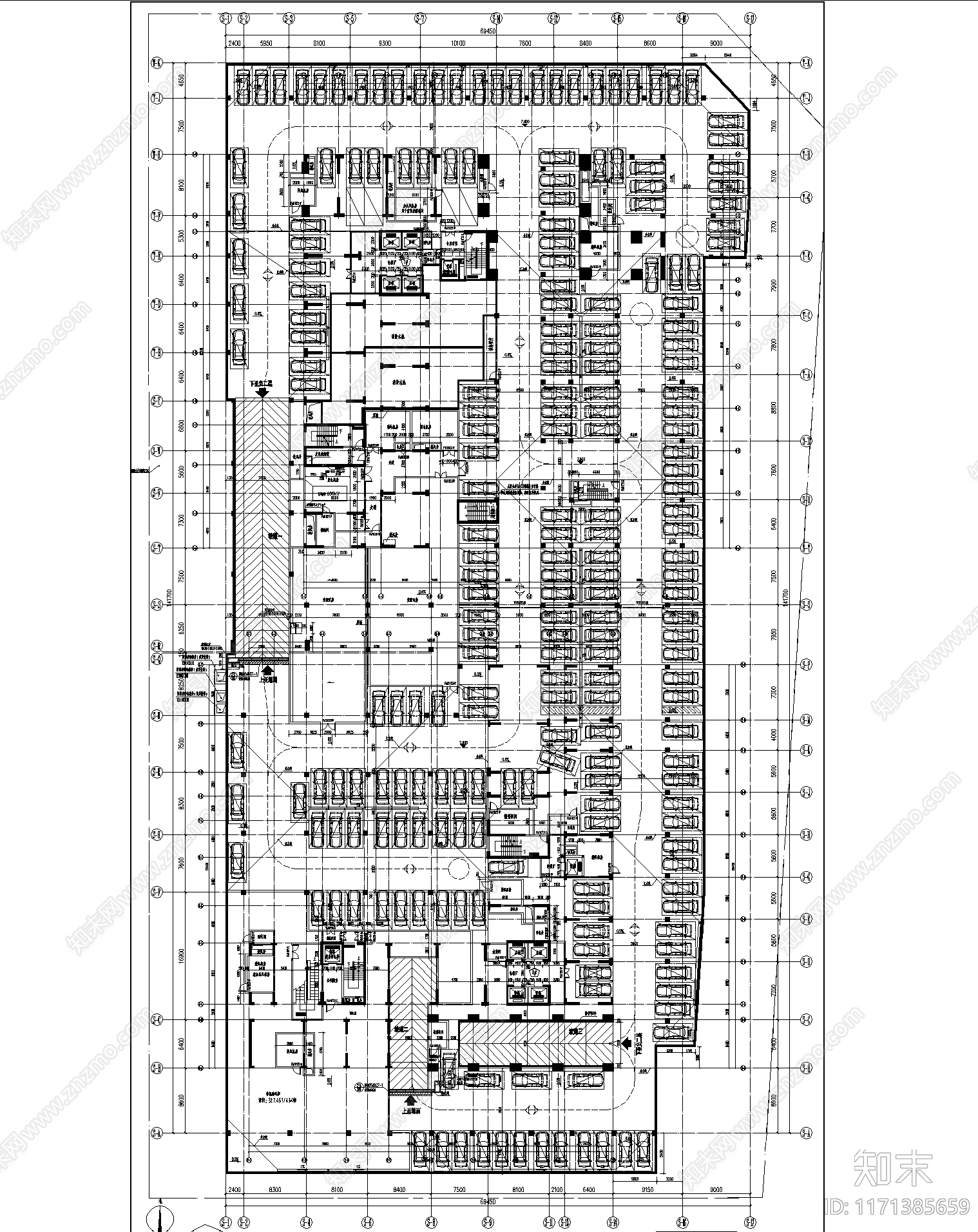 现代其他居住建筑施工图下载【ID:1171385659】