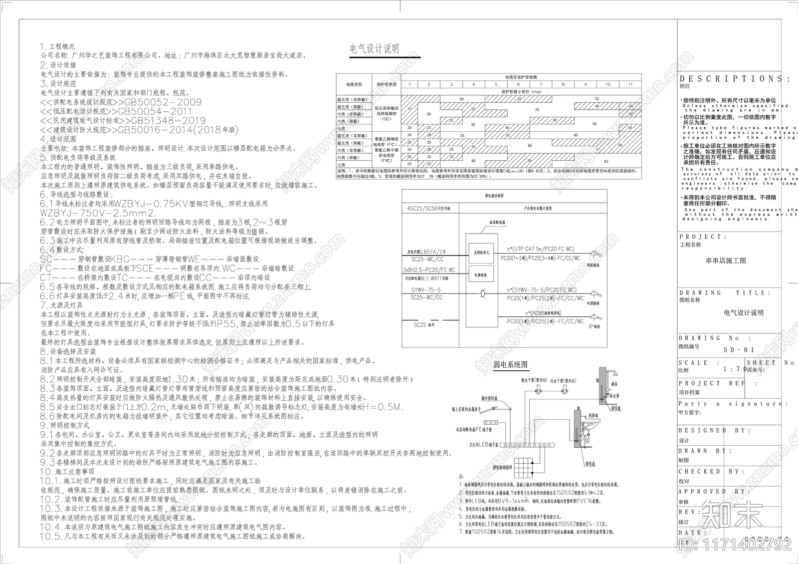 电气图施工图下载【ID:1171402792】