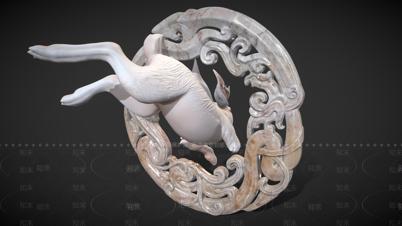 爬行类动物3D模型下载【ID:1171408337】