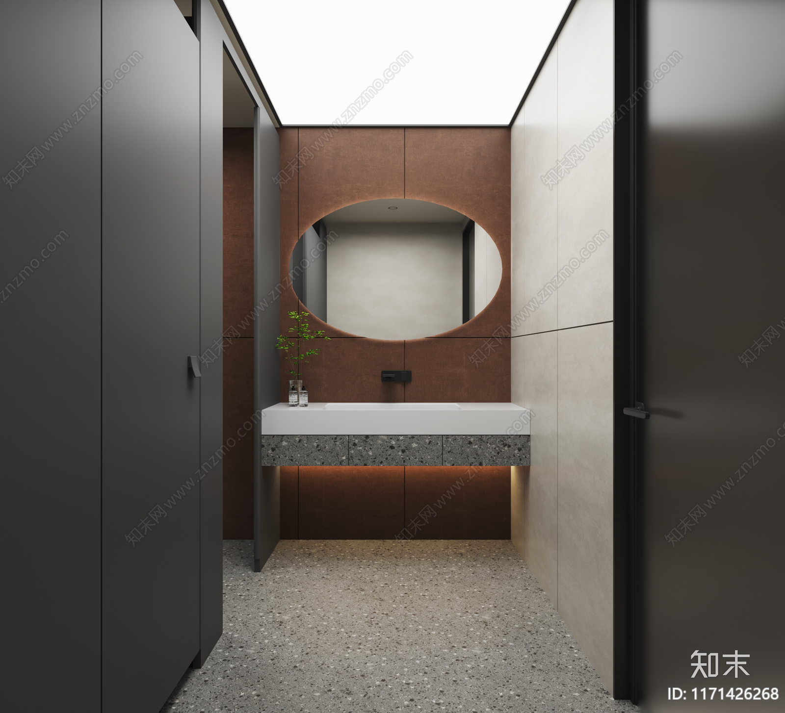 现代健身房3D模型下载【ID:1171426268】