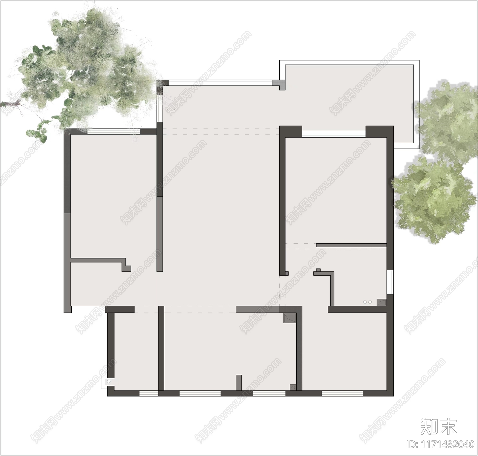 户型优化施工图下载【ID:1171432040】