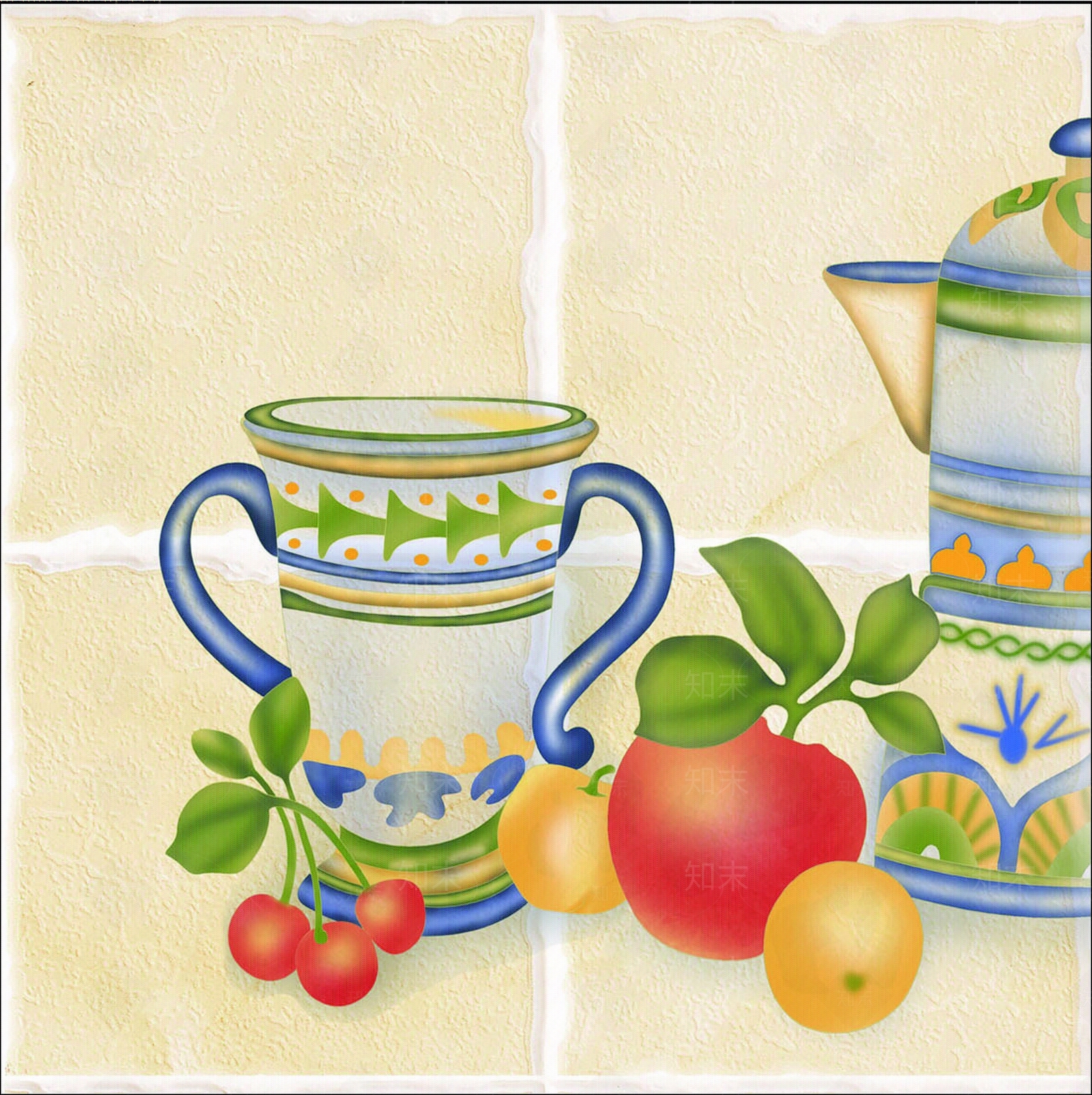 现代新中式瓷砖贴图下载【ID:1171443742】