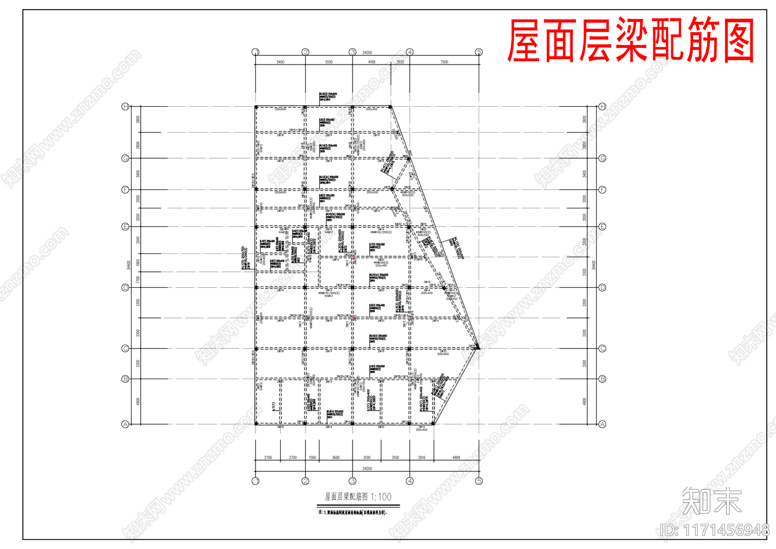 现代公厕施工图下载【ID:1171456948】