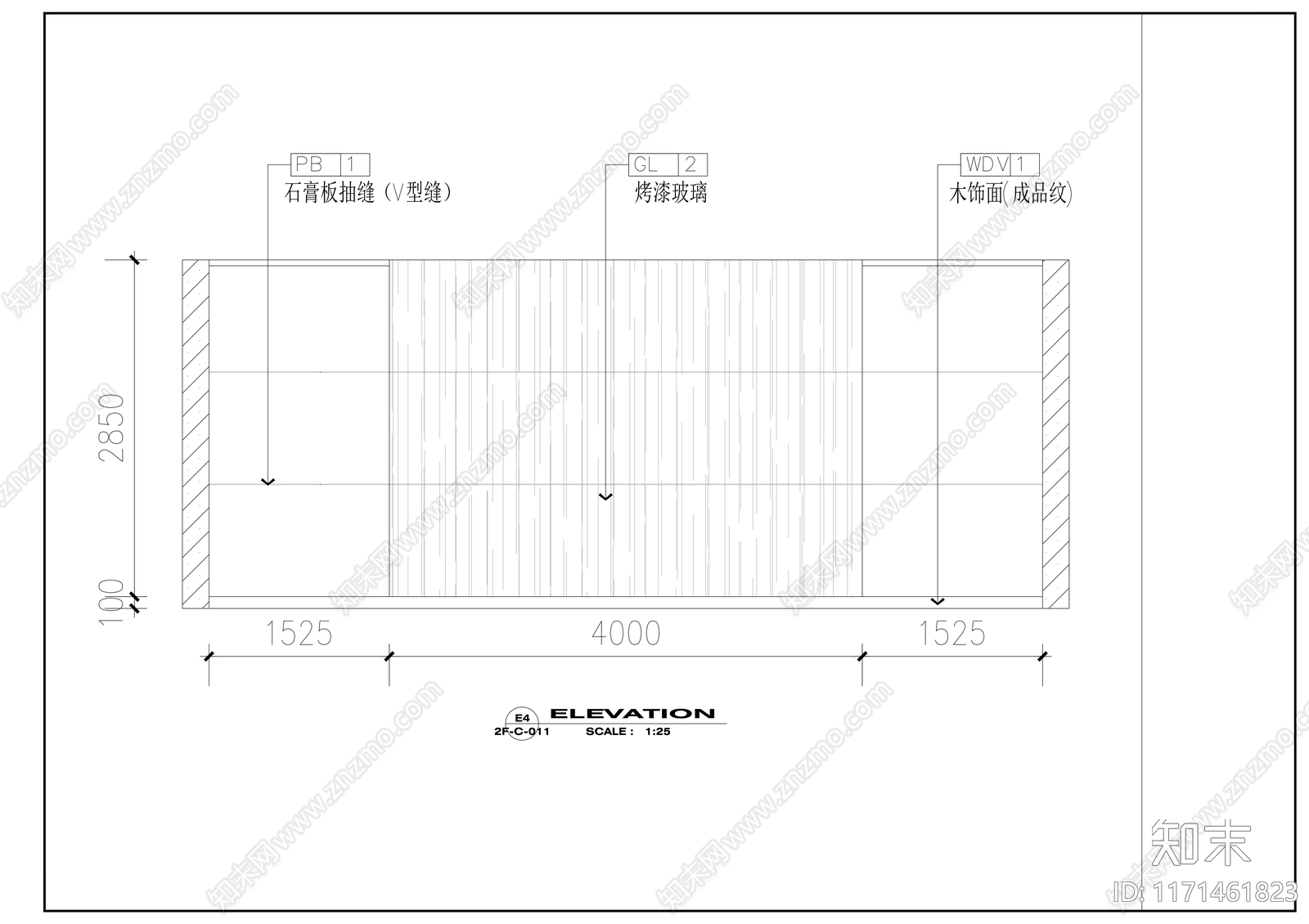 现代整体办公空间cad施工图下载【ID:1171461823】