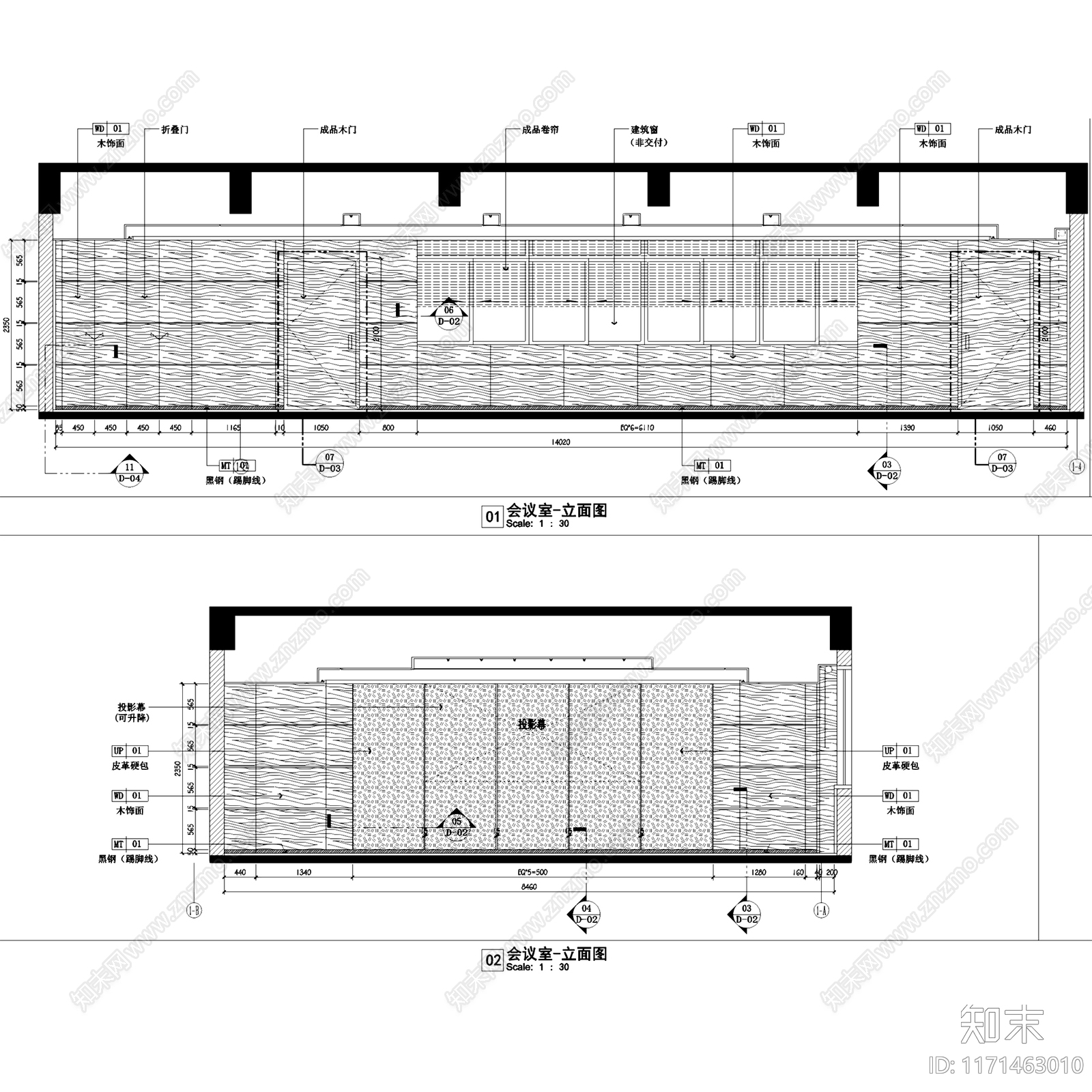 现代报告厅cad施工图下载【ID:1171463010】