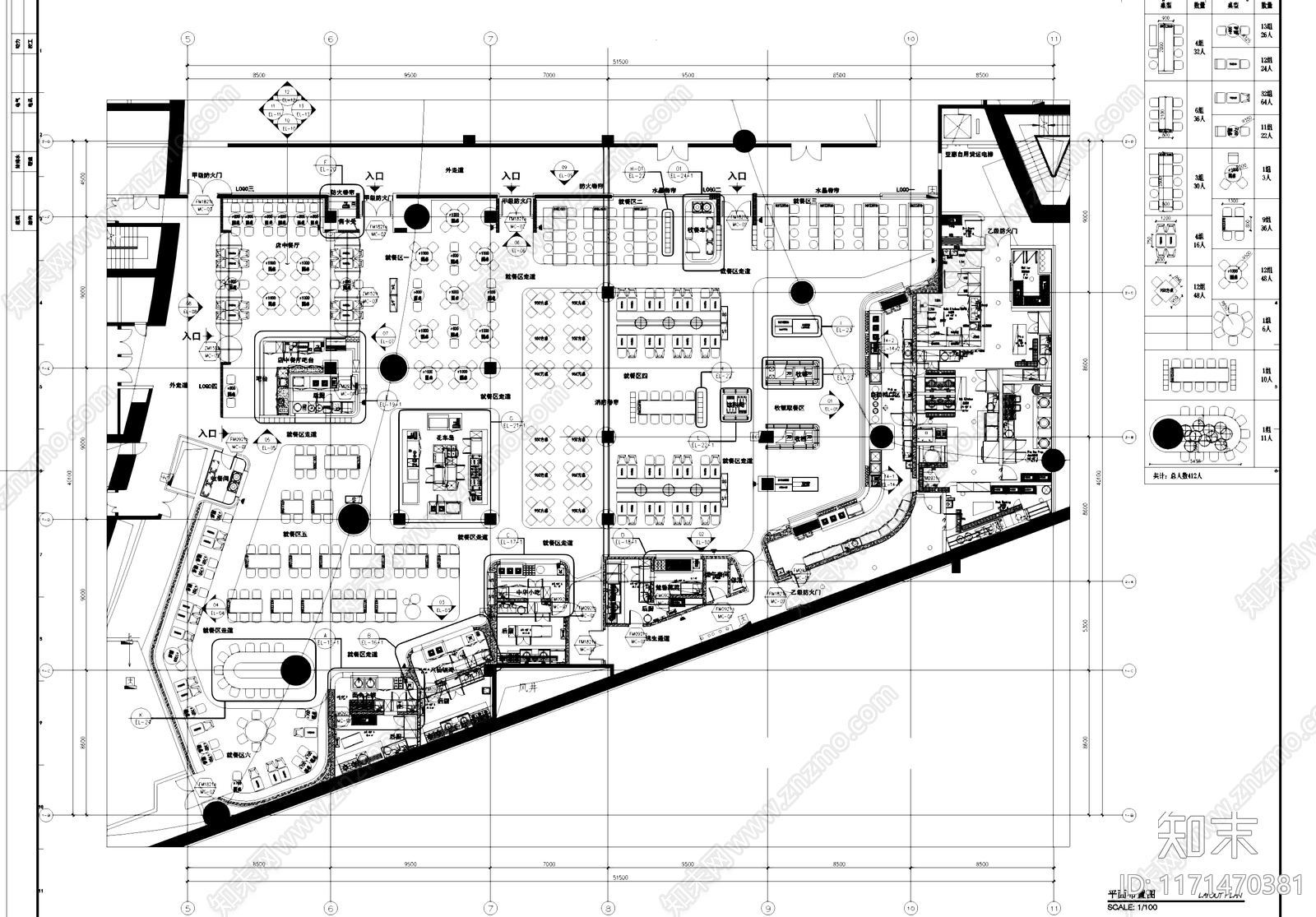 工装平面图施工图下载【ID:1171470381】