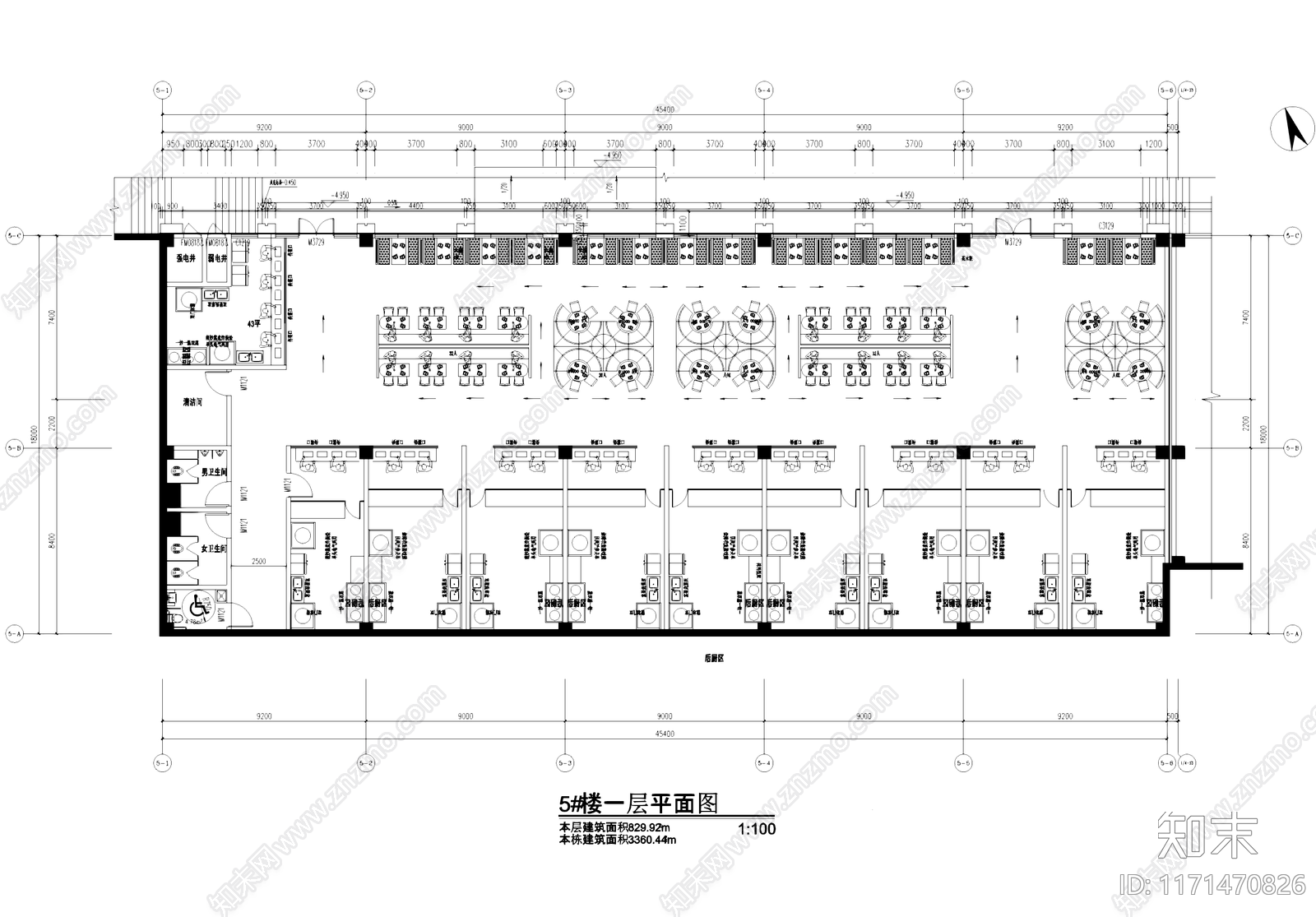 工装平面图施工图下载【ID:1171470826】