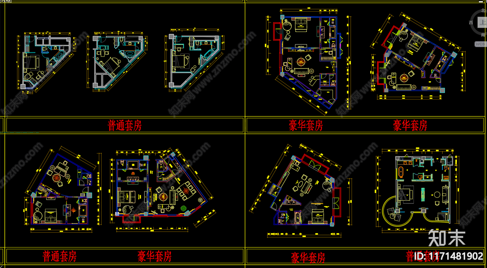 酒店施工图下载【ID:1171481902】