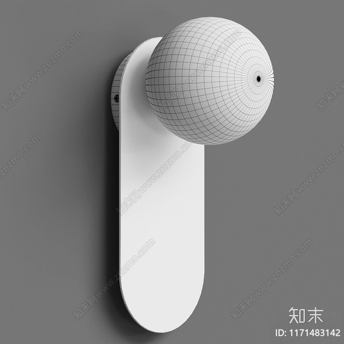 壁灯3D模型下载【ID:1171483142】