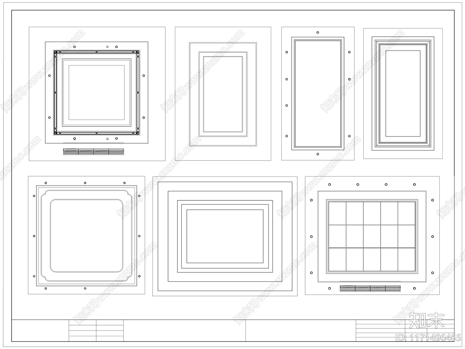 吊顶图施工图下载【ID:1171496465】