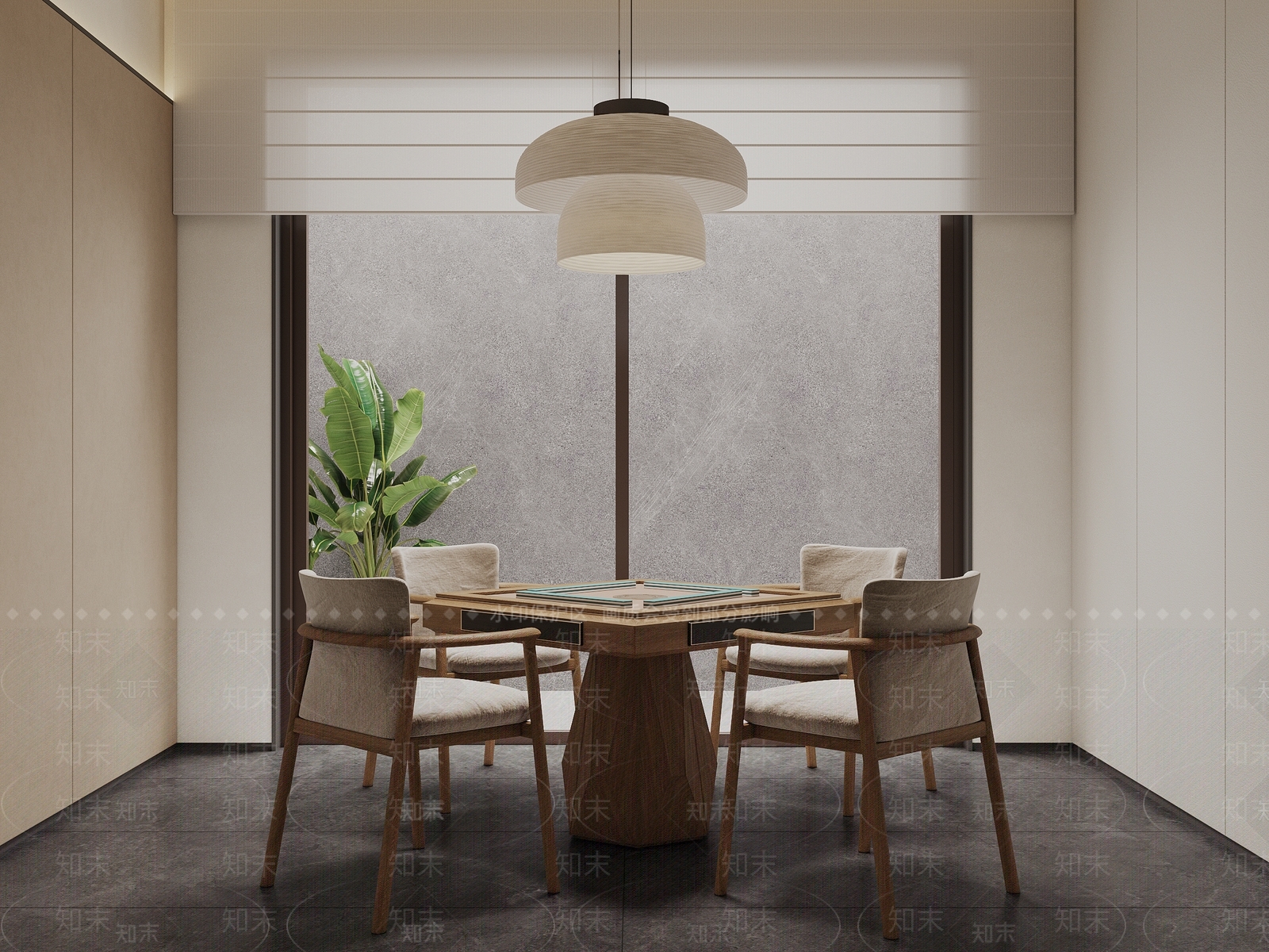 麻将桌3D模型下载【ID:1171502459】