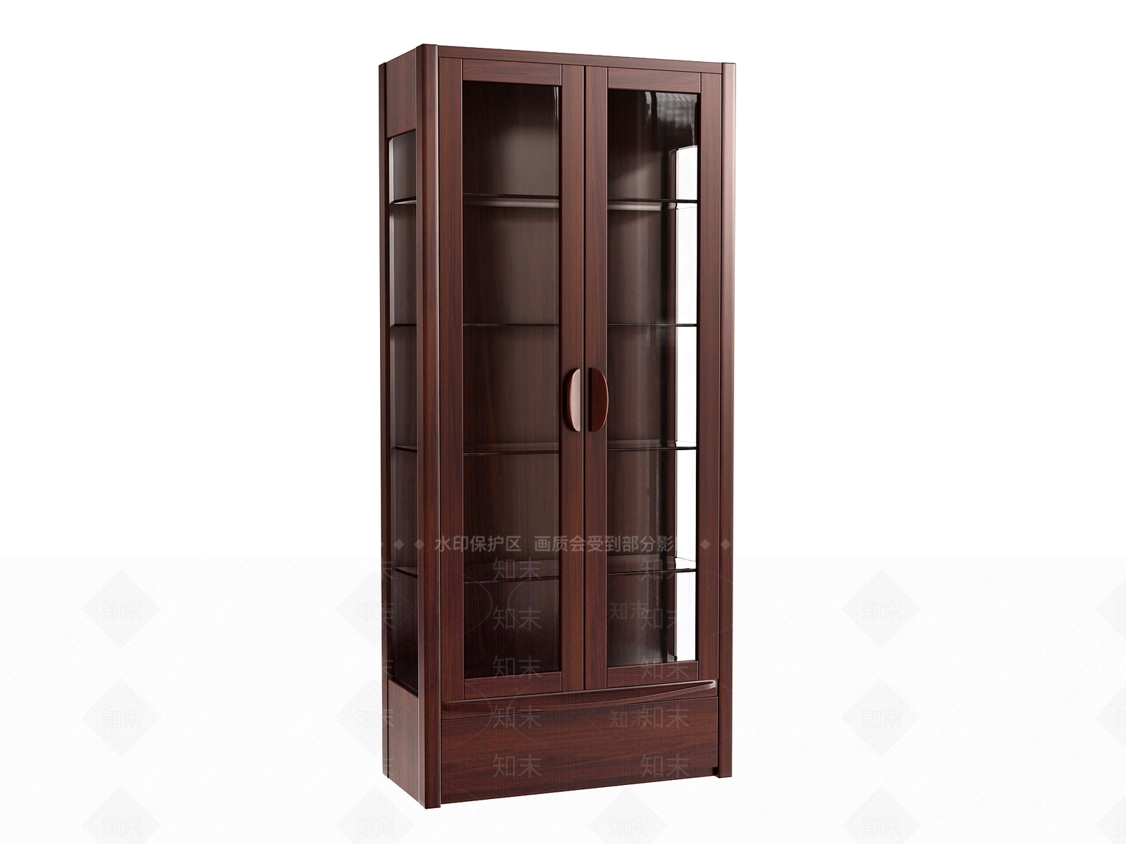 新中式中式酒柜3D模型下载【ID:1171503515】